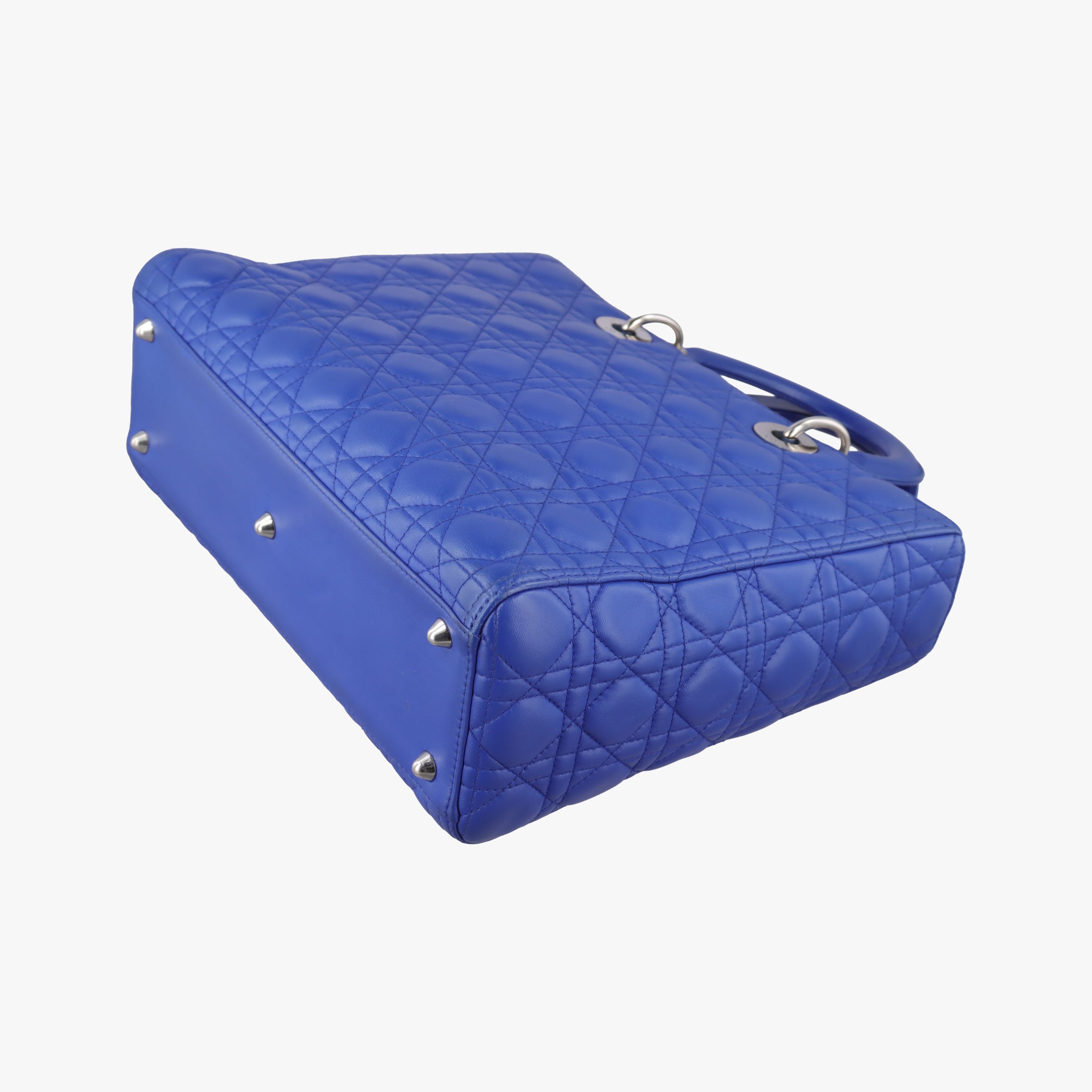 Lady Dior Blue lambskin 18-MA-1122レディディオール ブルー ラムスキン 18-MA-1122