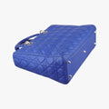 Lady Dior Blue lambskin 18-MA-1122レディディオール ブルー ラムスキン 18-MA-1122