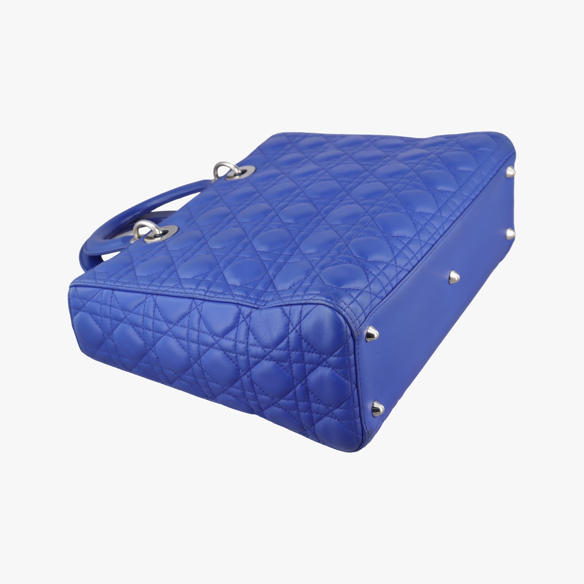 Lady Dior Blue lambskin 18-MA-1122レディディオール ブルー ラムスキン 18-MA-1122