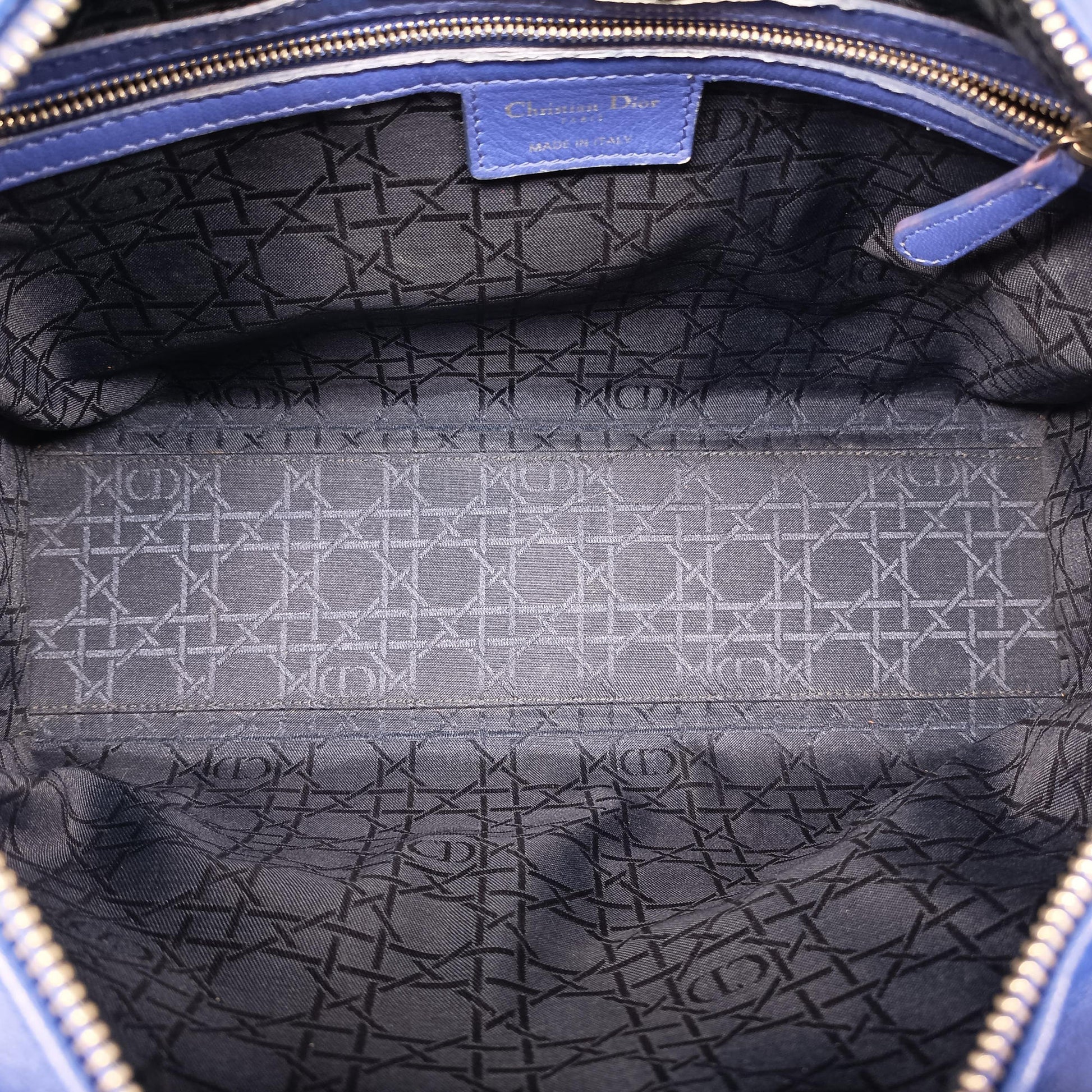 Lady Dior Blue lambskin 18-MA-1122レディディオール ブルー ラムスキン 18-MA-1122