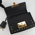 Padlock Black Leather 432182 B021173159パドロック ブラック レザー 432182 B021173159