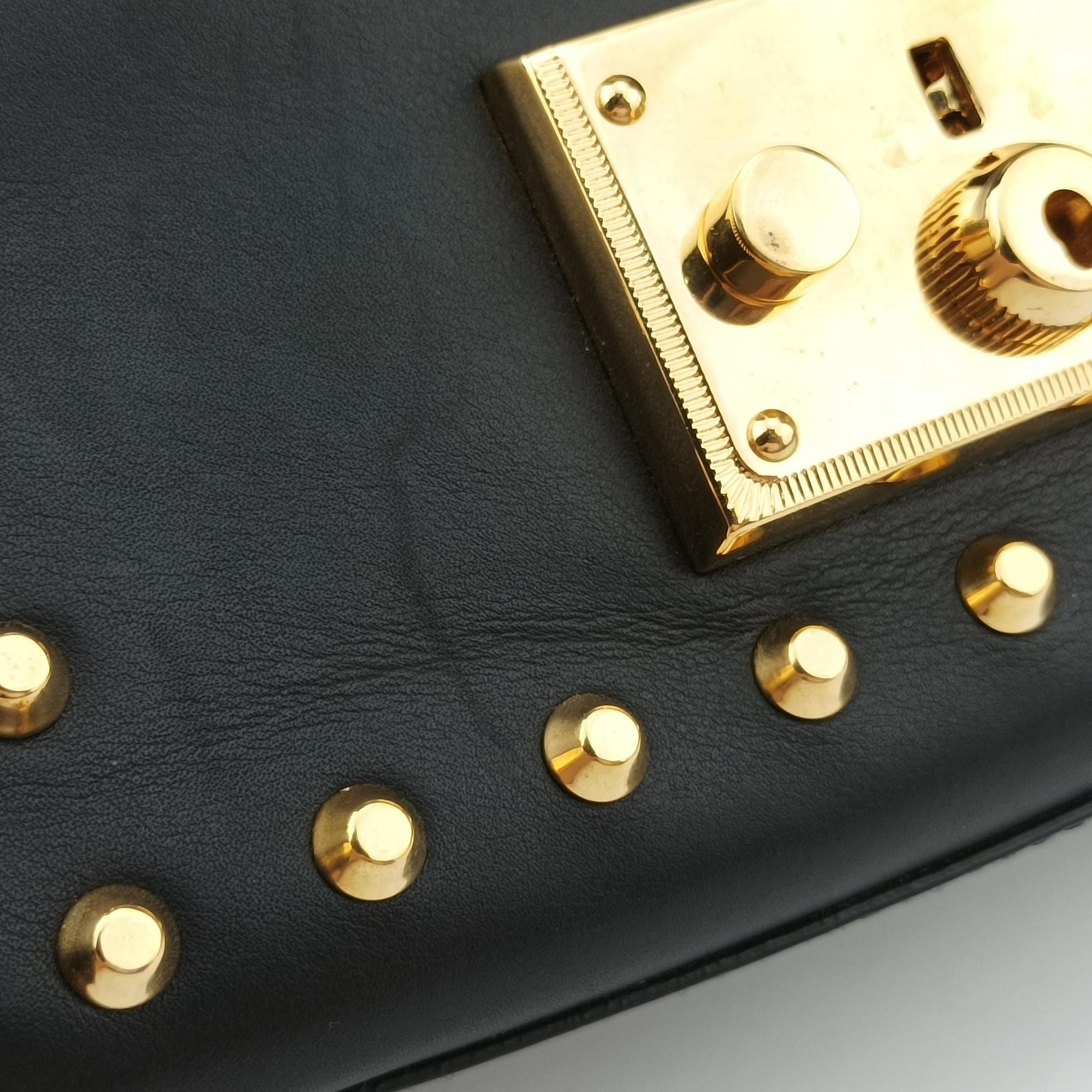 Padlock Black Leather 432182 B021173159パドロック ブラック レザー 432182 B021173159