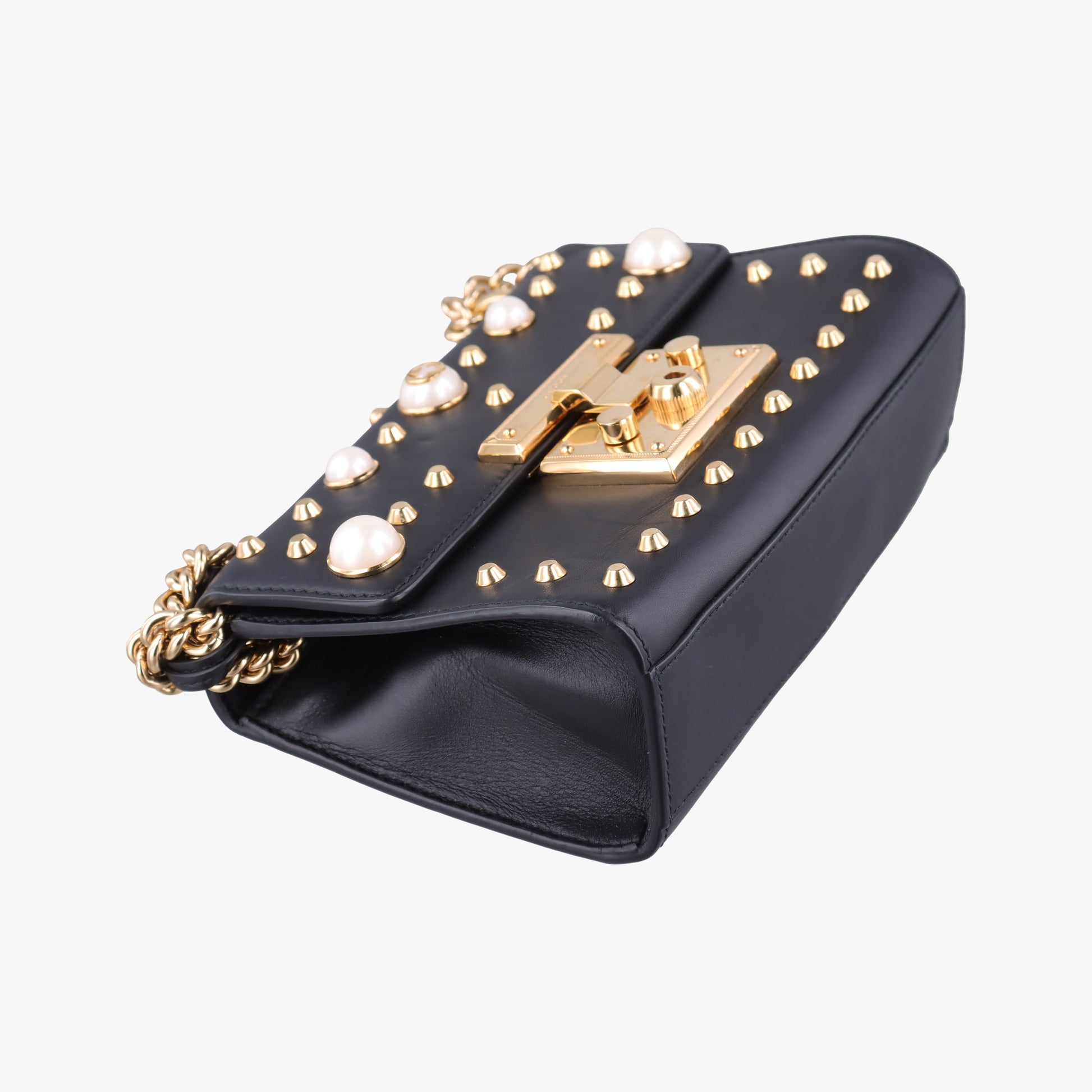 Padlock Black Leather 432182 B021173159パドロック ブラック レザー 432182 B021173159