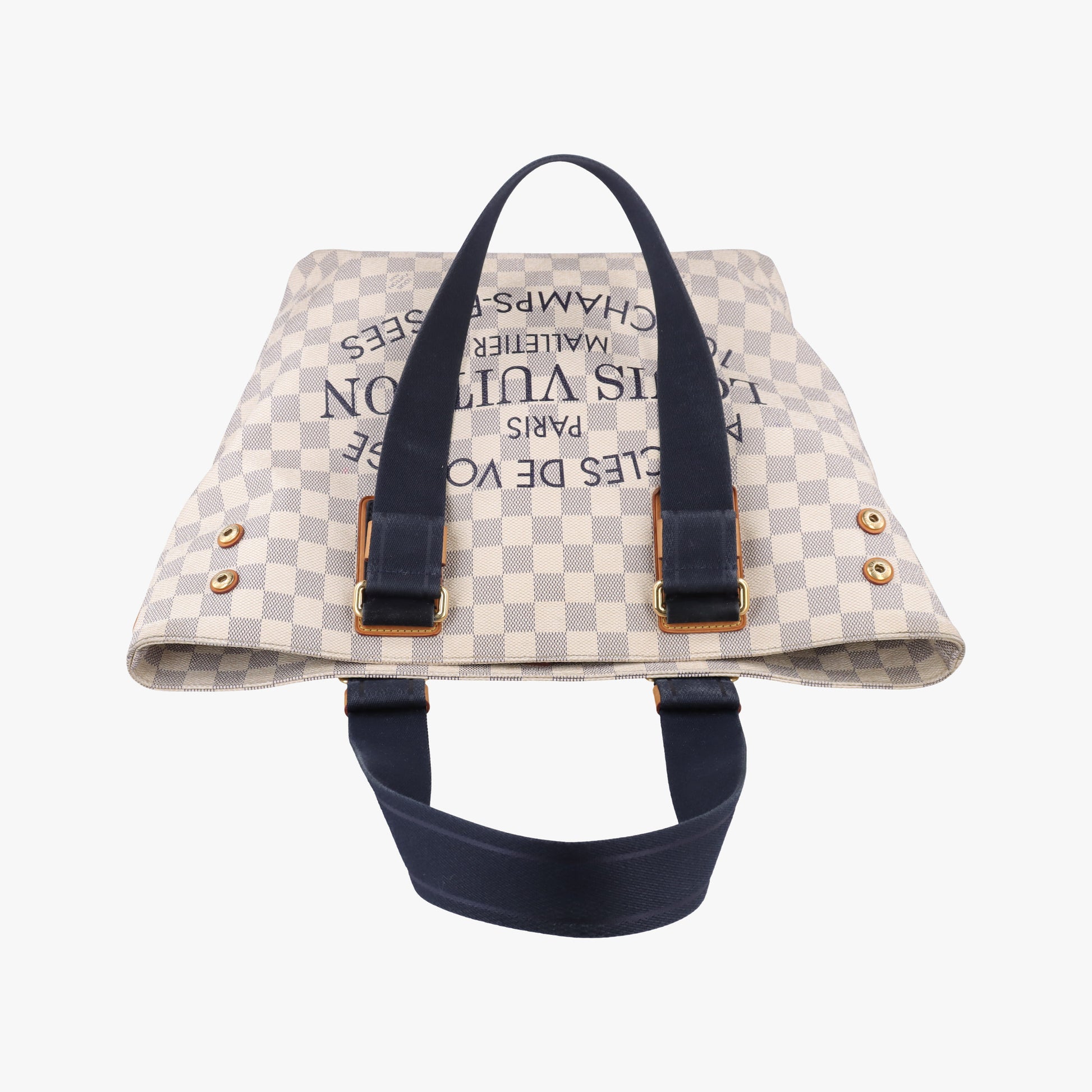 Plein Soleil Cabas PM AZUR Damier Canvas N41179 DU1102プランソレイユ カバPM アズール ダミエキャンバス N41179 DU1102