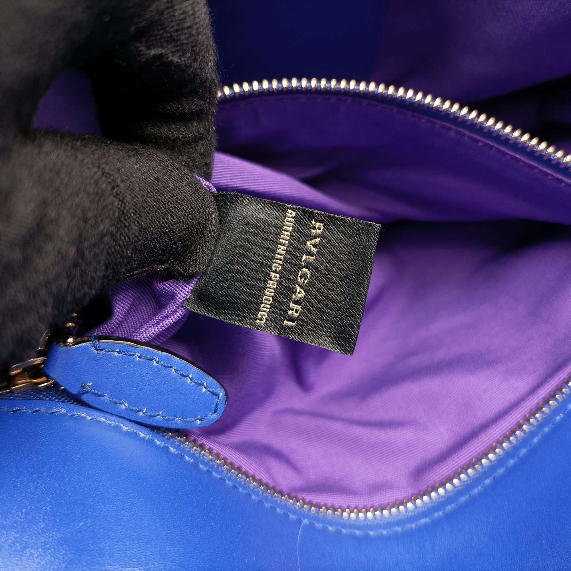 SERPENTI FOREVER Blue leather RP.F14.37425セルペンティ フォーエバー ブルー レザー RP.F14.37425