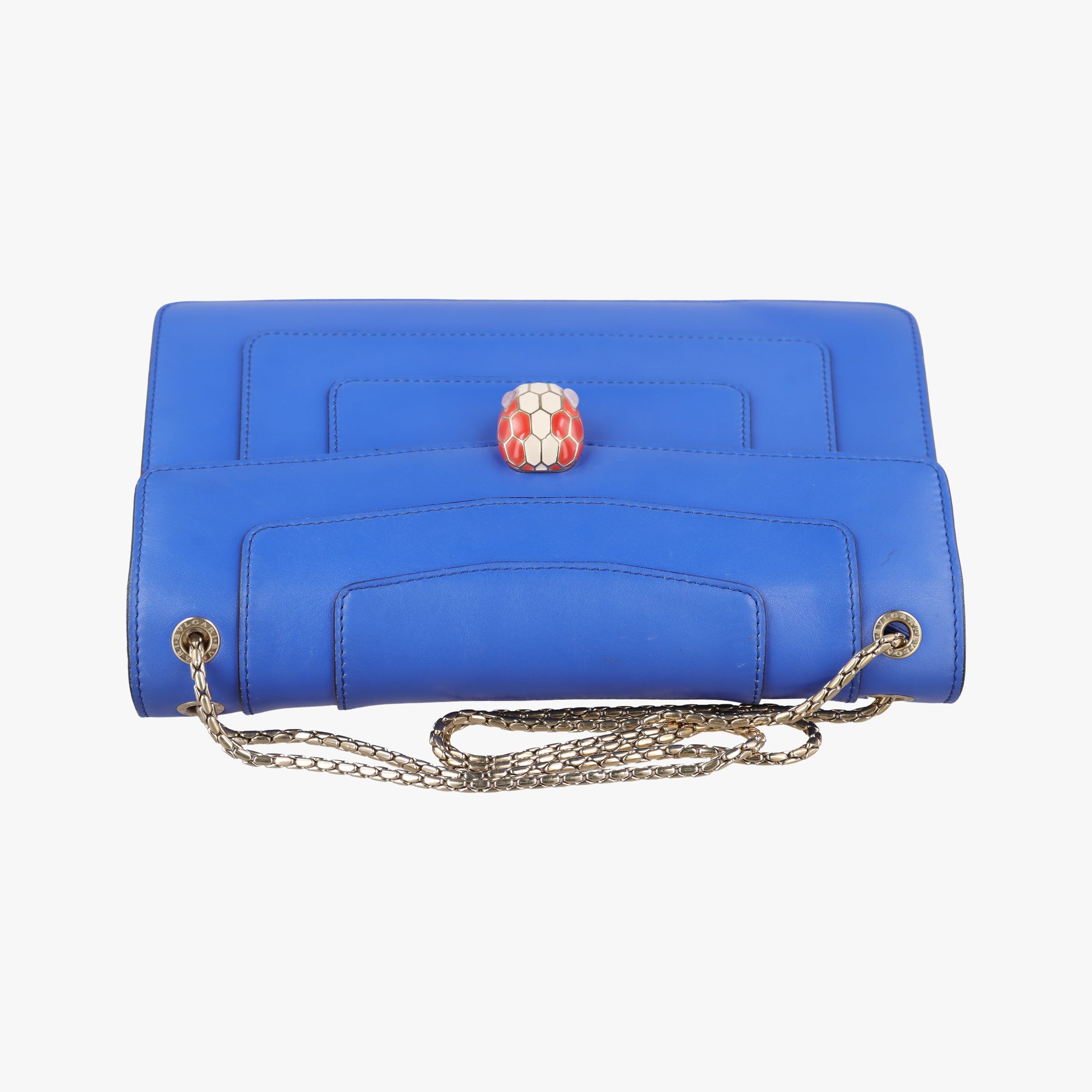 SERPENTI FOREVER Blue leather RP.F14.37425セルペンティ フォーエバー ブルー レザー RP.F14.37425