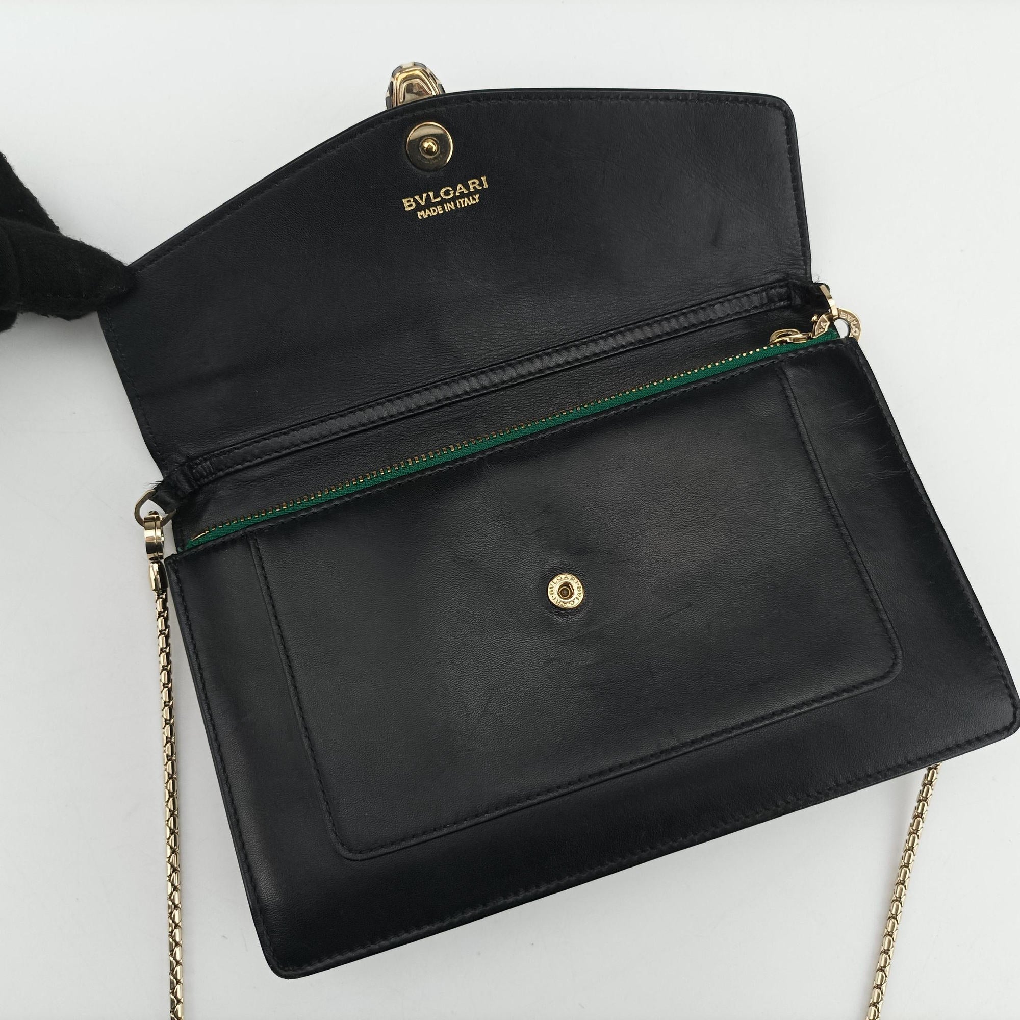 SERPENTI FOREVER Black Leather DP.B16.280362セルペンティ フォーエバー ブラック レザー DP.B16.280362