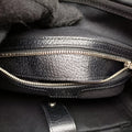 Interlocking G Black GG Supreme Canvas × Leather 696013 H038572483インターロッキングG ブラック GGスプリームキャンバス × レザー 696013 H038572483