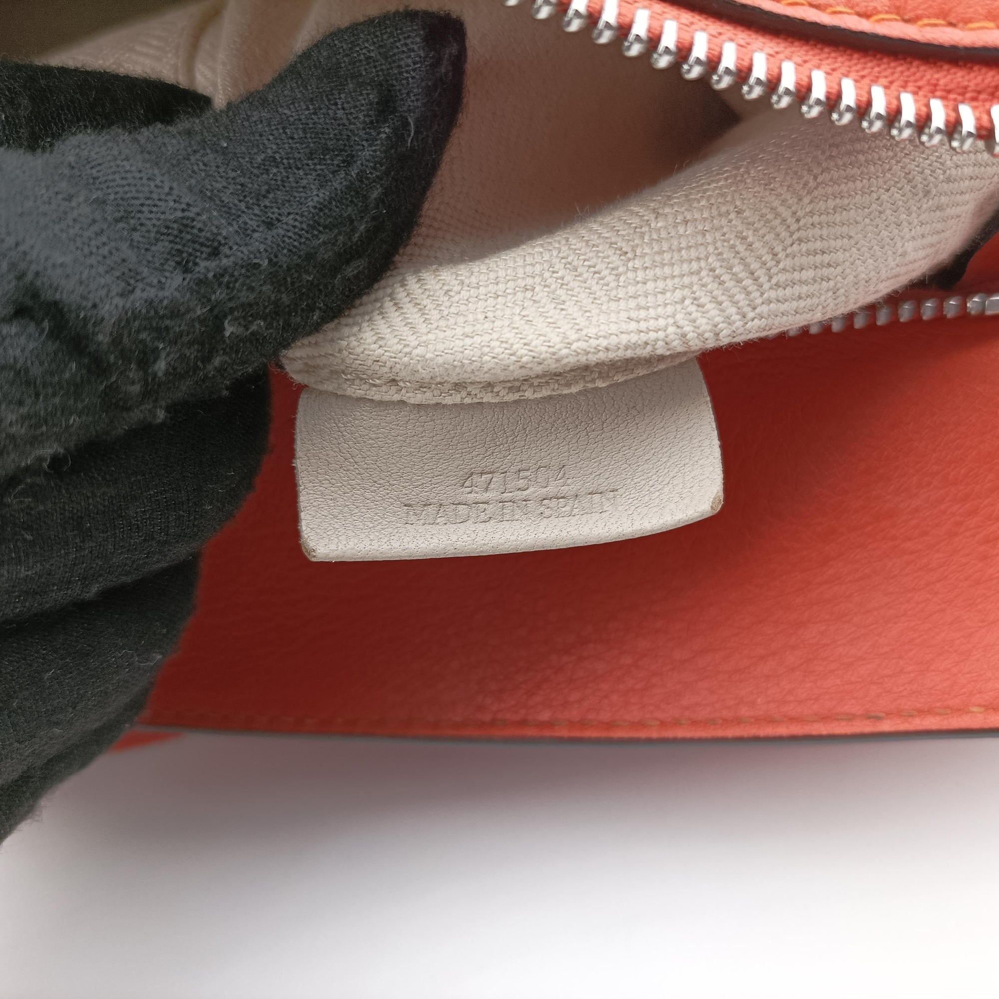 Puzzle Bag Medium Orange Leather 471504パズルバッグ ミディアム オレンジ レザー 471504