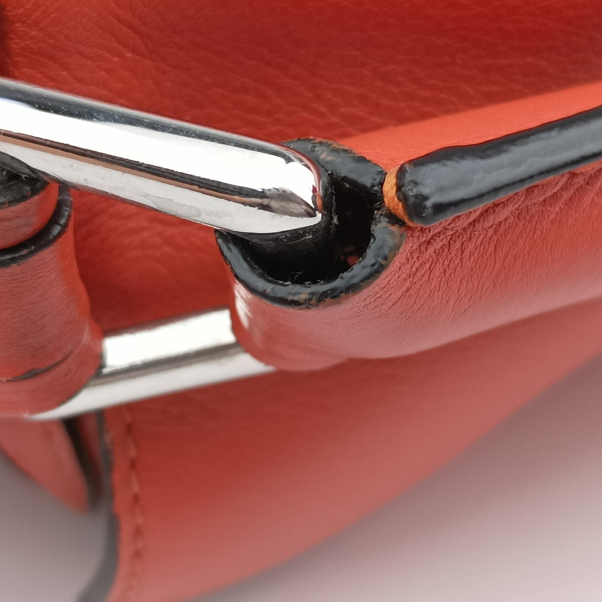 Puzzle Bag Medium Orange Leather 471504パズルバッグ ミディアム オレンジ レザー 471504