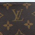 2022 Christmas Animation China Chengdu Pochette Felicie Brown×multi Monogram Coated Canvas IC Chip2022年クリスマスアニメーション 中国成都 ポシェットフェリシエ モノグラム/ブラウン×マルチ モノグラム コーテッドキャンバス ICチップ