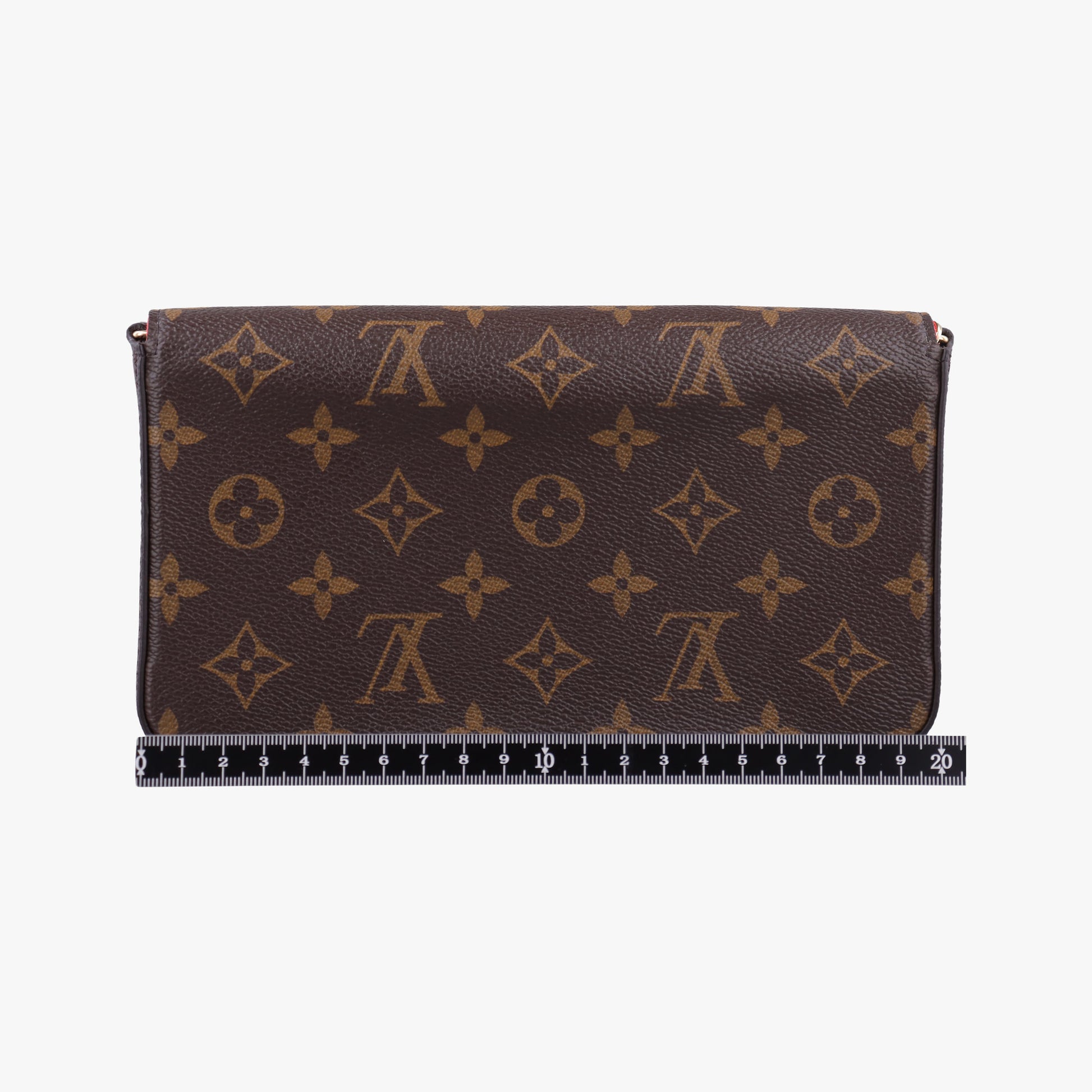 2022 Christmas Animation China Chengdu Pochette Felicie Brown×multi Monogram Coated Canvas IC Chip2022年クリスマスアニメーション 中国成都 ポシェットフェリシエ モノグラム/ブラウン×マルチ モノグラム コーテッドキャンバス ICチップ