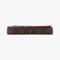 2022 Christmas Animation China Chengdu Pochette Felicie Brown×multi Monogram Coated Canvas IC Chip2022年クリスマスアニメーション 中国成都 ポシェットフェリシエ モノグラム/ブラウン×マルチ モノグラム コーテッドキャンバス ICチップ