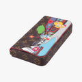 2022 Christmas Animation China Chengdu Pochette Felicie Brown×multi Monogram Coated Canvas IC Chip2022年クリスマスアニメーション 中国成都 ポシェットフェリシエ モノグラム/ブラウン×マルチ モノグラム コーテッドキャンバス ICチップ