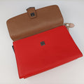 Demi Jour Red × Brown Leather 8BT222 8BT222-N5N 148-2372デミジュール レッド × ブラウン レザー 8BT222 8BT222-N5N 148-2372