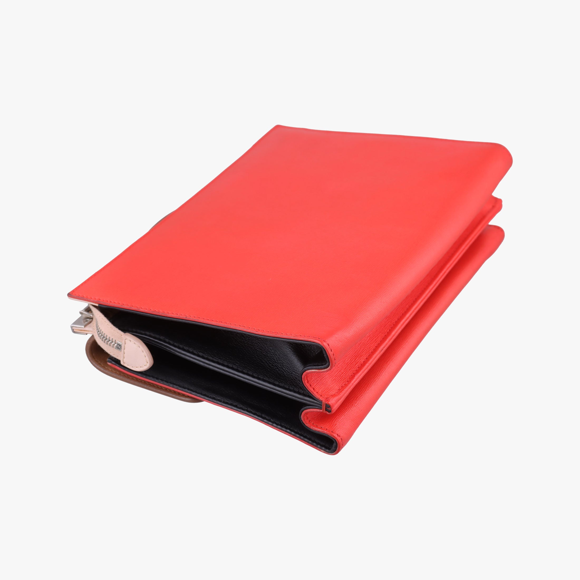 Demi Jour Red × Brown Leather 8BT222 8BT222-N5N 148-2372デミジュール レッド × ブラウン レザー 8BT222 8BT222-N5N 148-2372