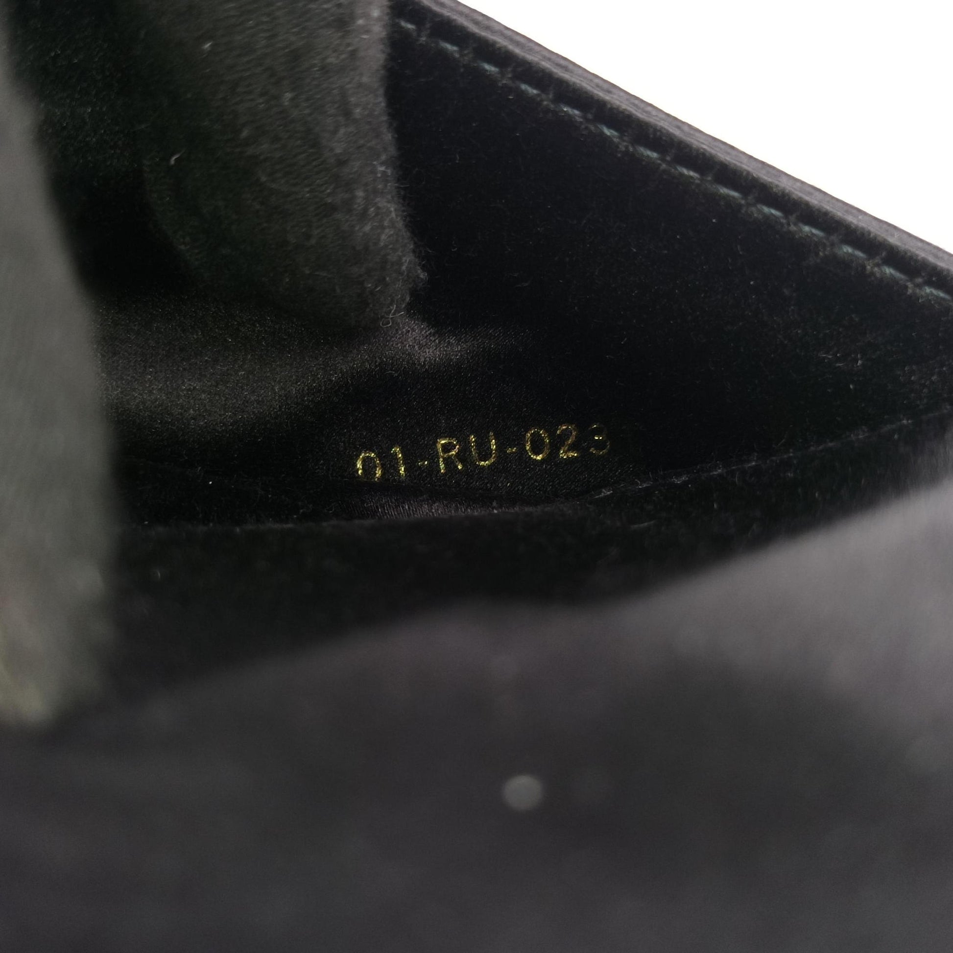 Saddle bag Black Silk 01-RU-0231サドルバッグ ブラック シルク 01-RU-0231