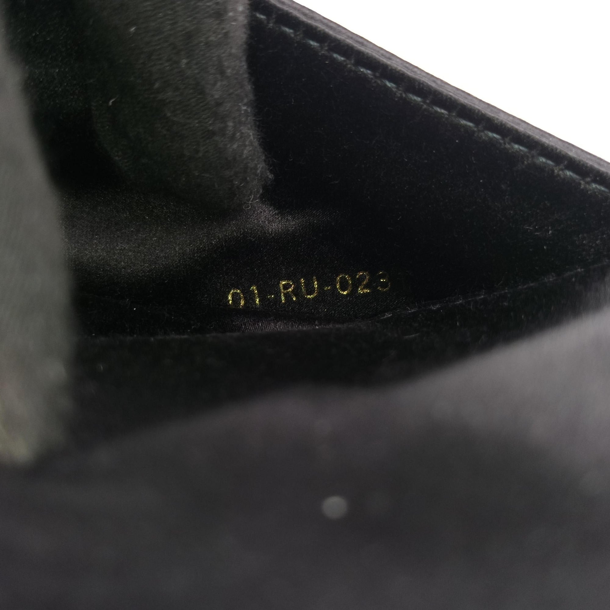 Saddle bag Black Silk 01-RU-0231サドルバッグ ブラック シルク 01-RU-0231