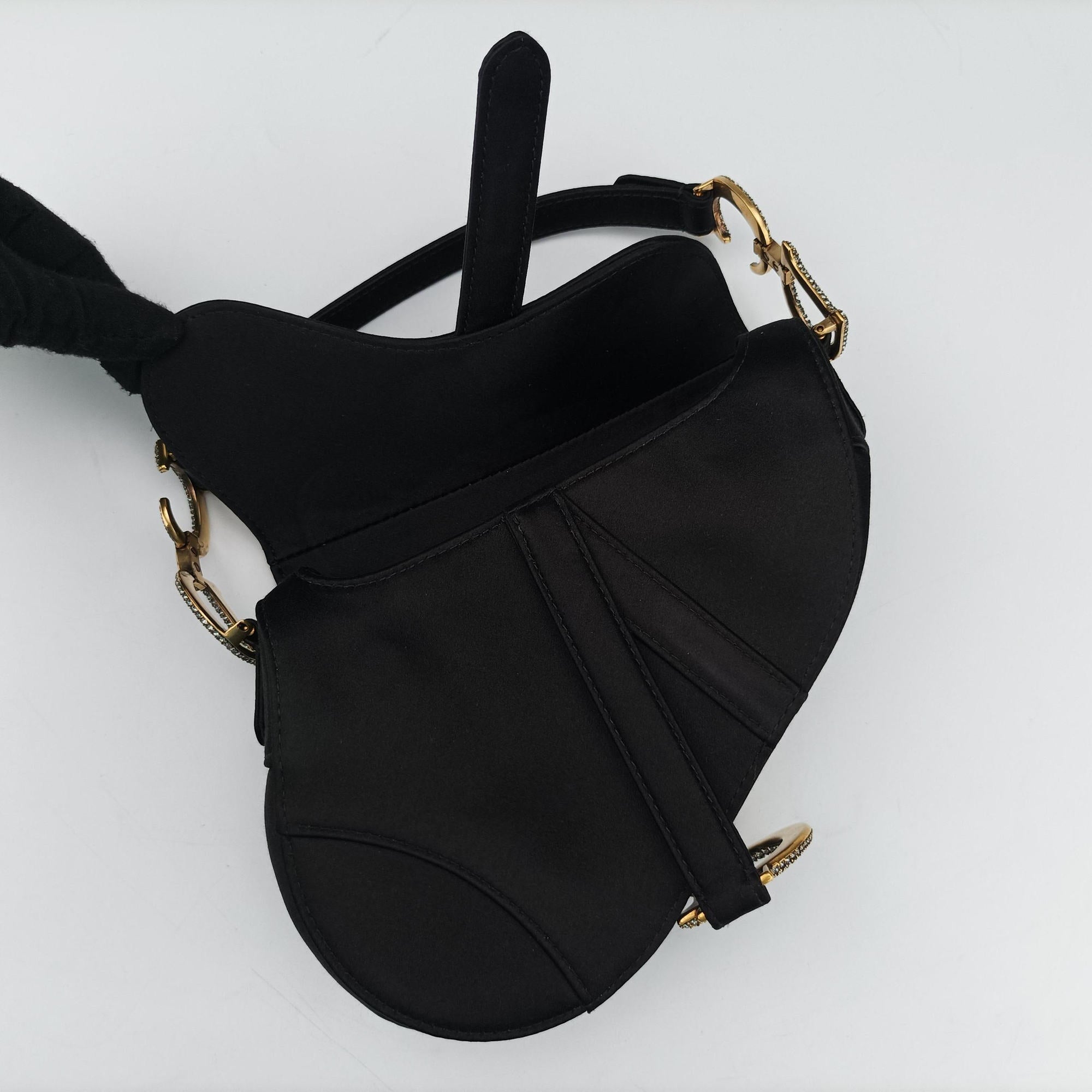 Saddle bag Black Silk 01-RU-0231サドルバッグ ブラック シルク 01-RU-0231