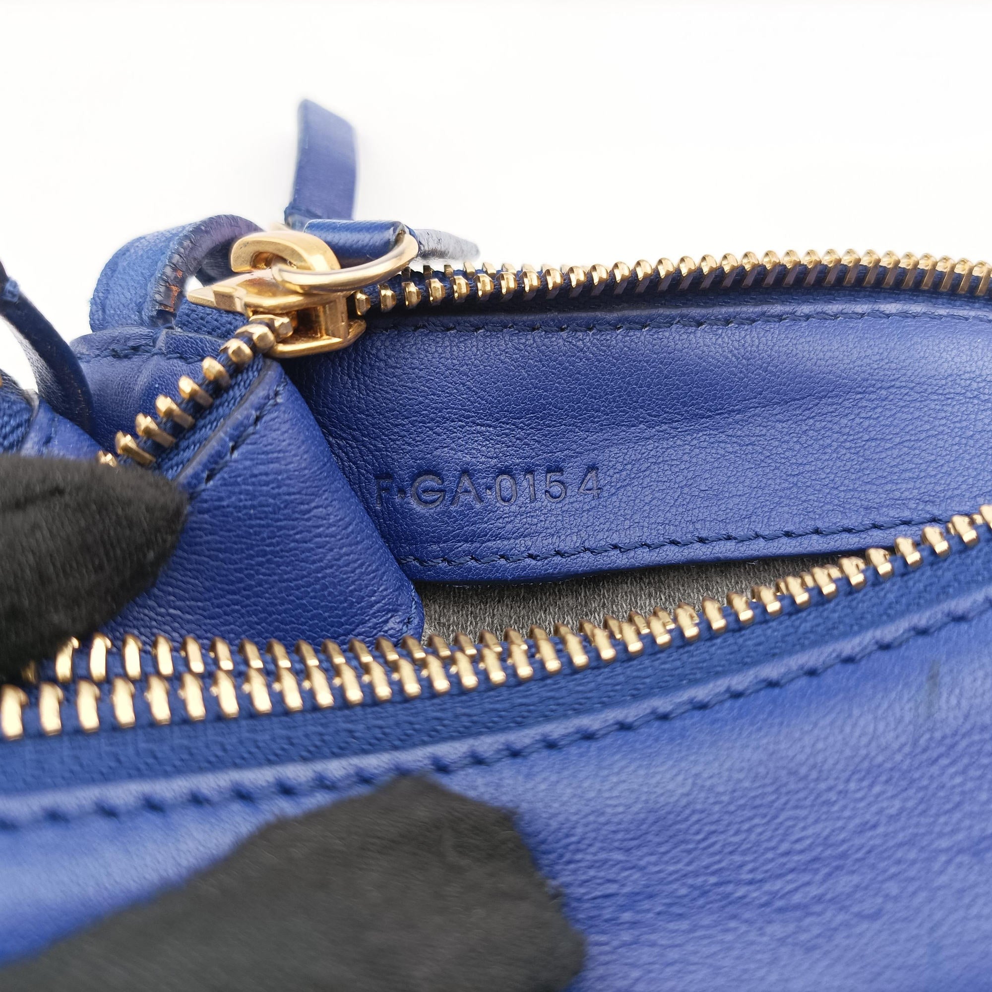 TRIO Blue Leather F-GA-0154トリオ ブルー レザー F-GA-0154