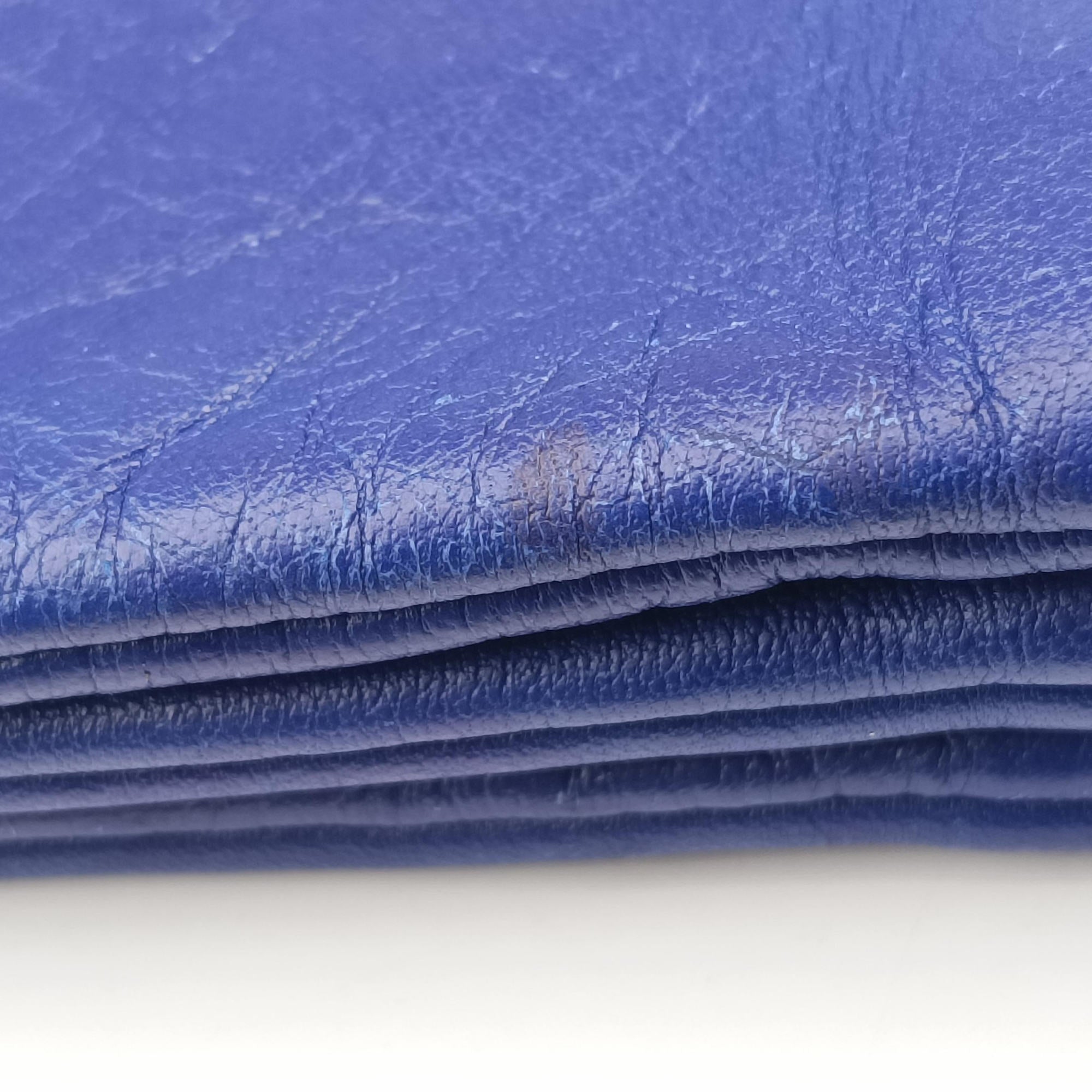 TRIO Blue Leather F-GA-0154トリオ ブルー レザー F-GA-0154