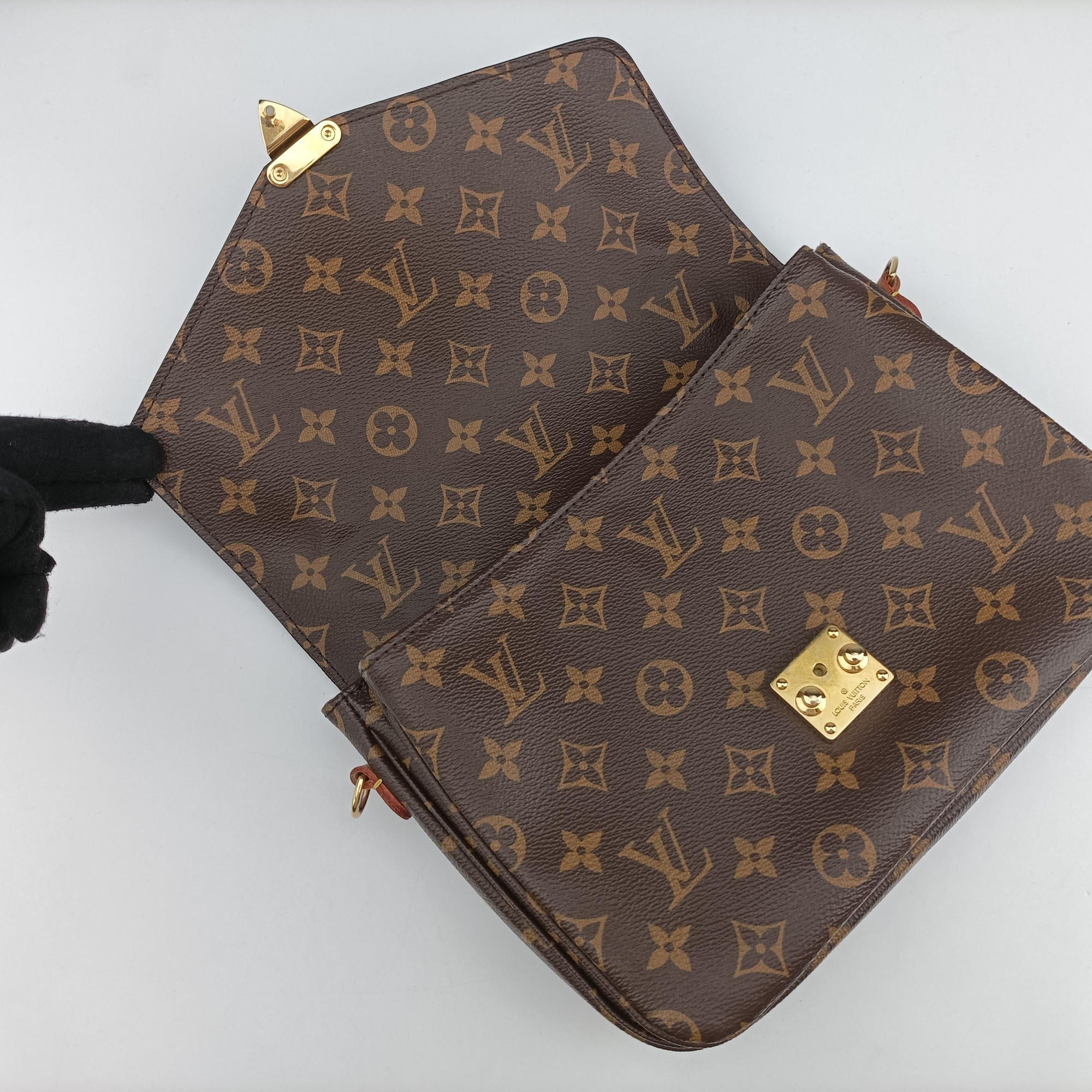 Pochette Metis MM Brown Monogram Canvas M44875 DR0179ポシェットメティスMM モノグラム/ブラウン モノグラムキャンバス M44875 DR0179