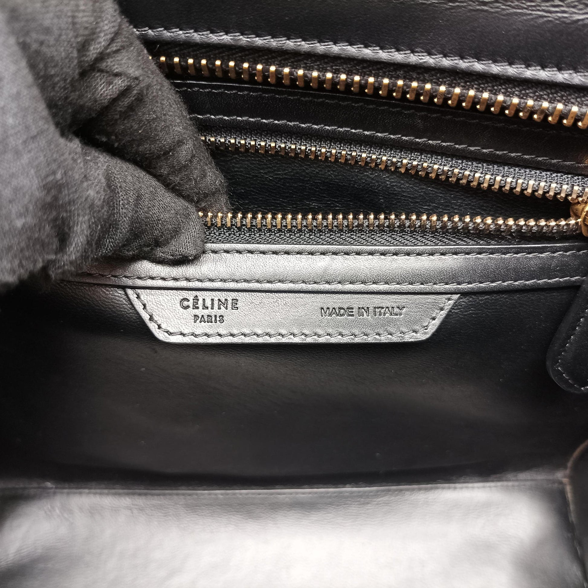 Luggage Micro shopper Black × Ivory × Orange Canvas × Leather S-GA-4164ラゲージマイクロショッパー ブラック × アイボリー × オレンジ キャンバス × レザー S-GA-4164