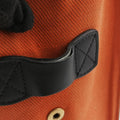 Luggage Micro shopper Black × Ivory × Orange Canvas × Leather S-GA-4164ラゲージマイクロショッパー ブラック × アイボリー × オレンジ キャンバス × レザー S-GA-4164
