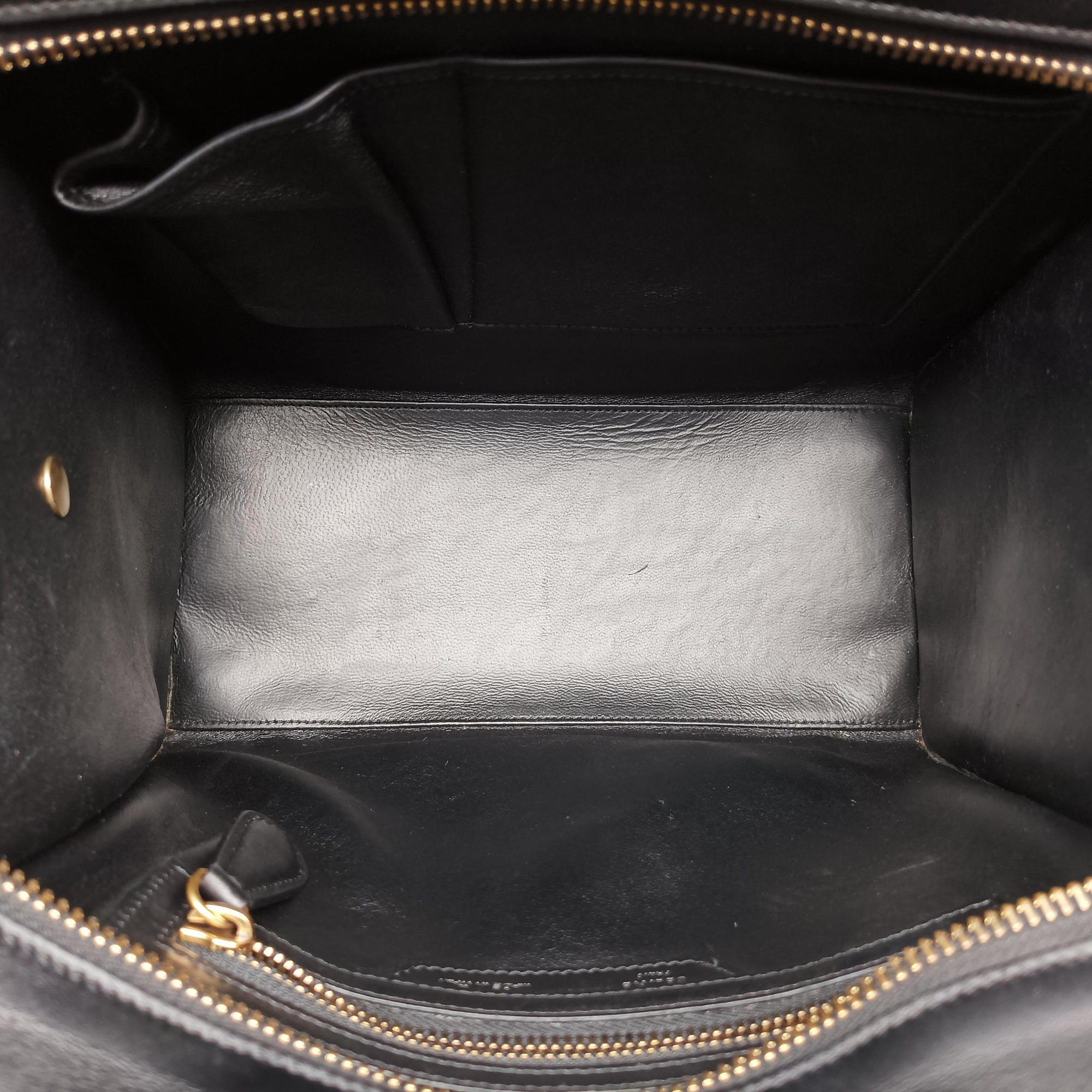 Luggage Micro shopper Black × Ivory × Orange Canvas × Leather S-GA-4164ラゲージマイクロショッパー ブラック × アイボリー × オレンジ キャンバス × レザー S-GA-4164