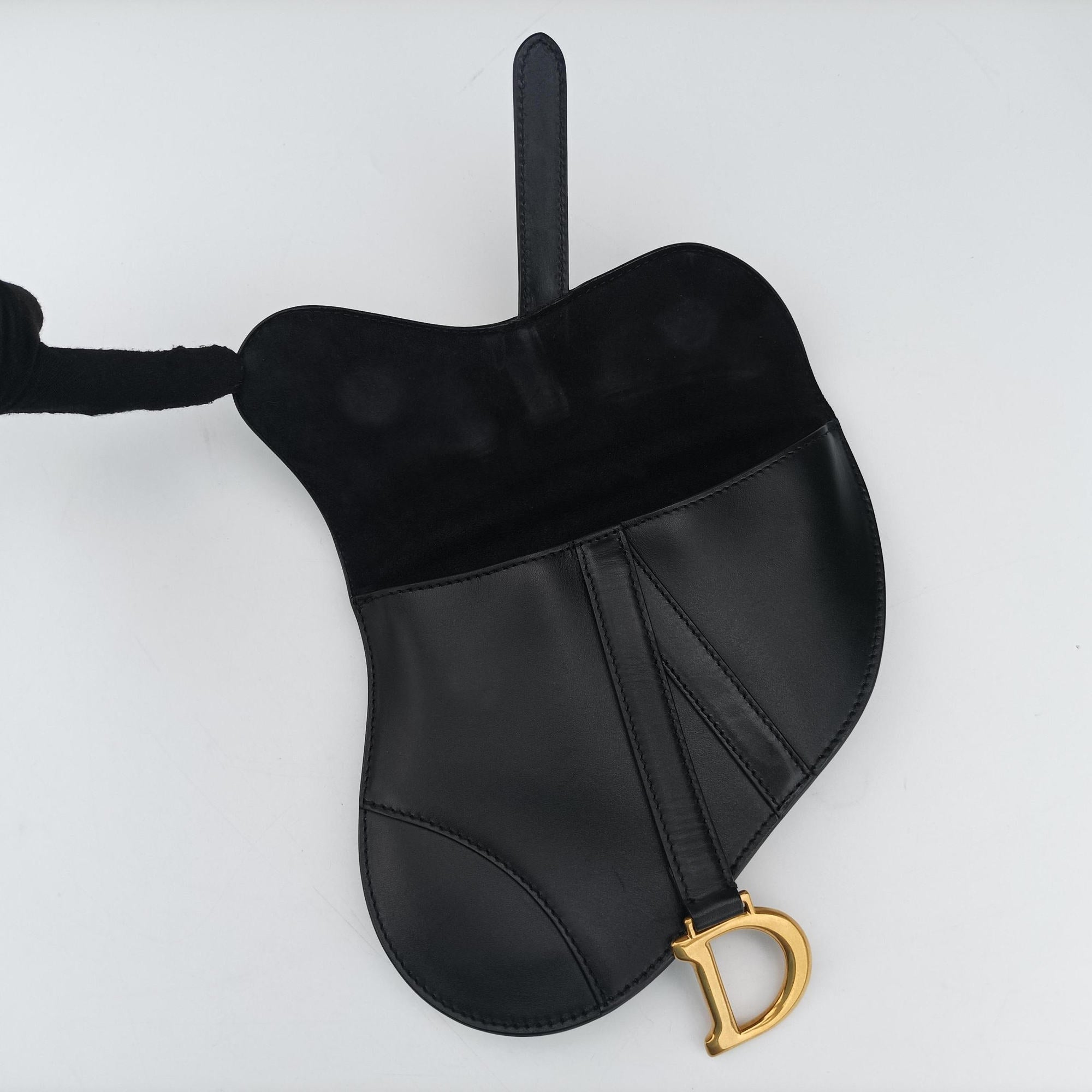saddle Black leather 50-MA-0159サドル ブラック レザー 50-MA-0159