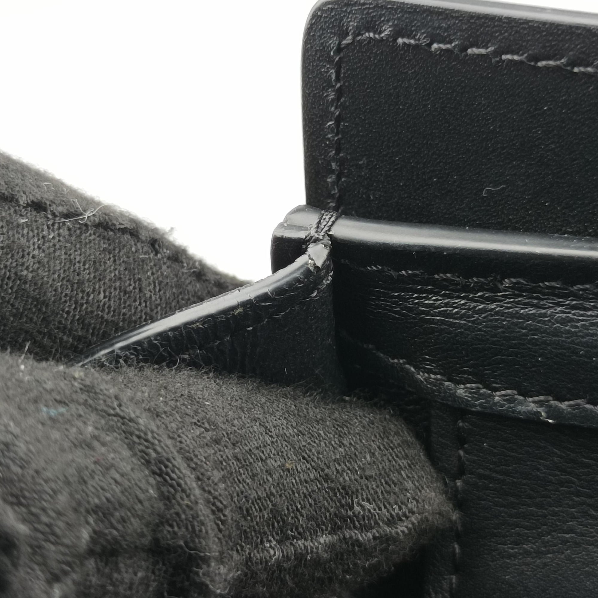 luggage nano shopper Black Leather U-AT-0242 U-CU-0262ラゲージナノショッパー ブラック レザー U-AT-0242 U-CU-0262