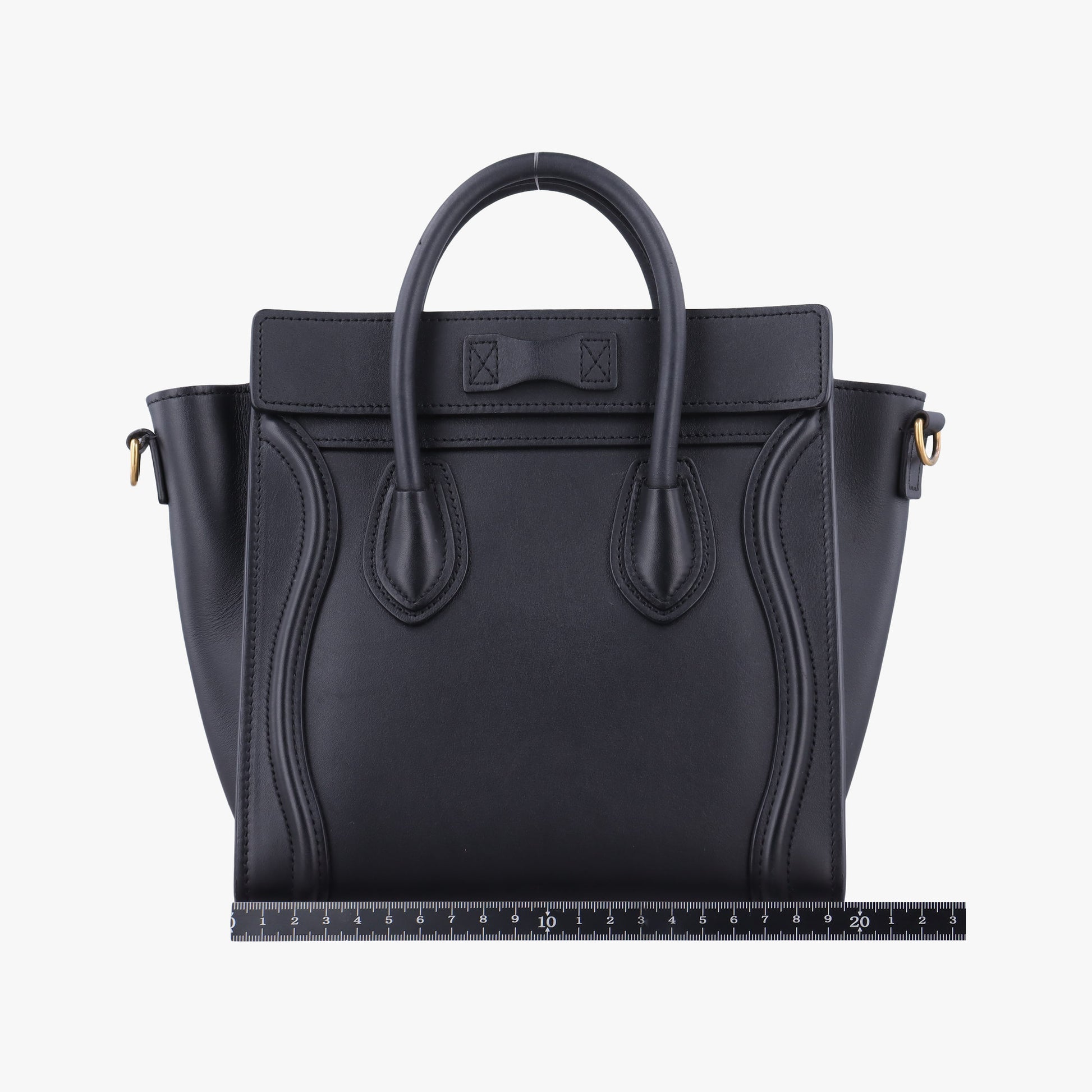 luggage nano shopper Black Leather U-AT-0242 U-CU-0262ラゲージナノショッパー ブラック レザー U-AT-0242 U-CU-0262