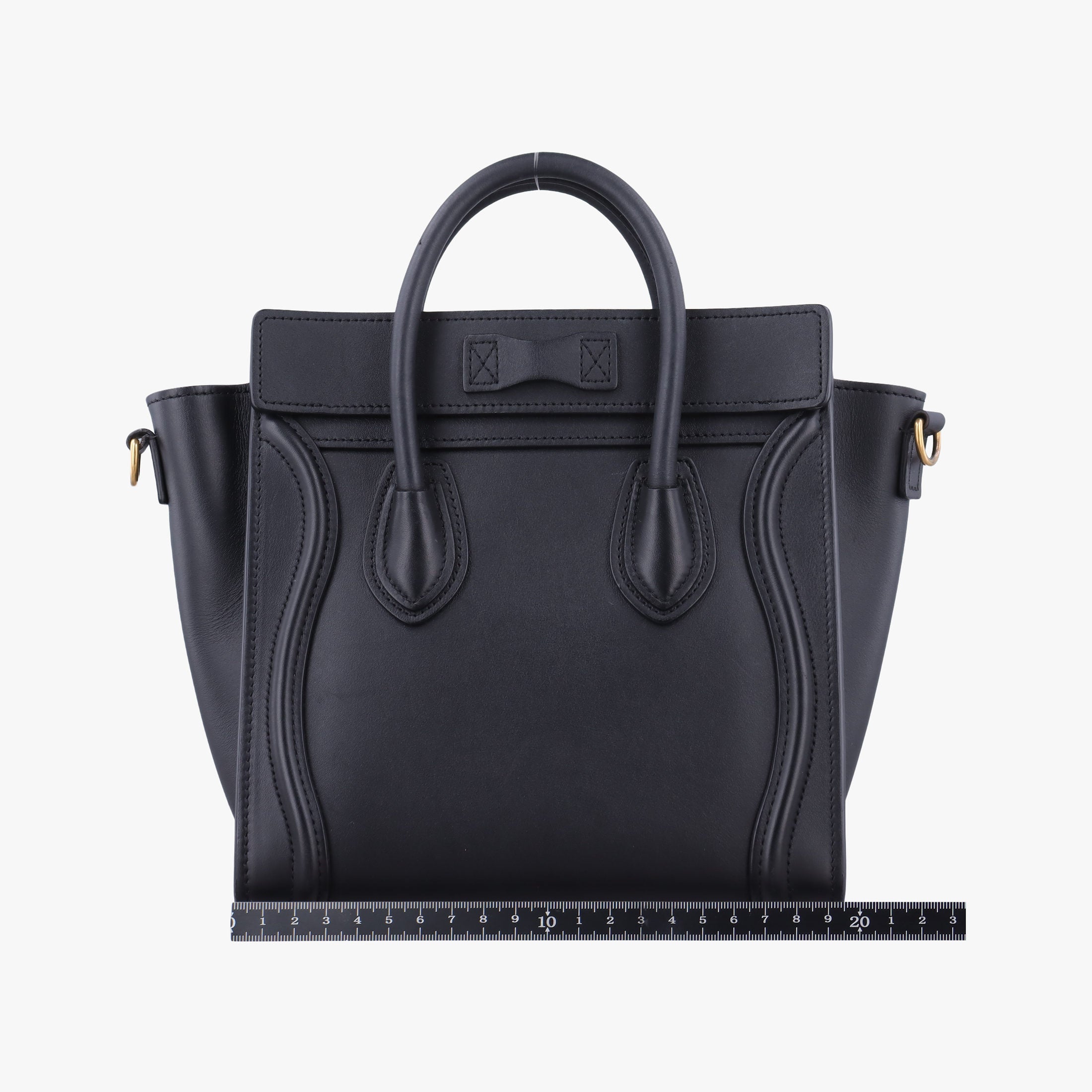luggage nano shopper Black Leather U-AT-0242 U-CU-0262ラゲージナノショッパー ブラック レザー U-AT-0242 U-CU-0262