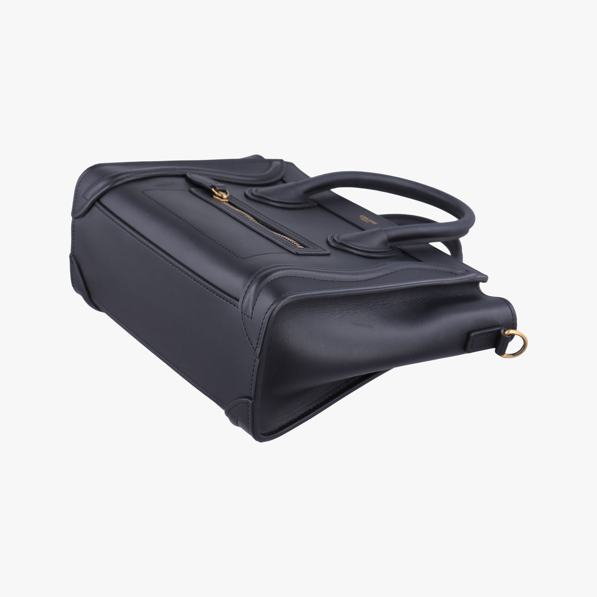 luggage nano shopper Black Leather U-AT-0242 U-CU-0262ラゲージナノショッパー ブラック レザー U-AT-0242 U-CU-0262
