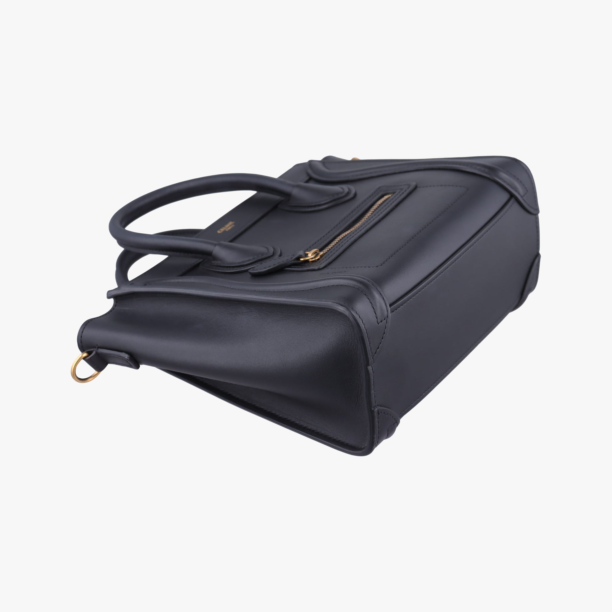 luggage nano shopper Black Leather U-AT-0242 U-CU-0262ラゲージナノショッパー ブラック レザー U-AT-0242 U-CU-0262