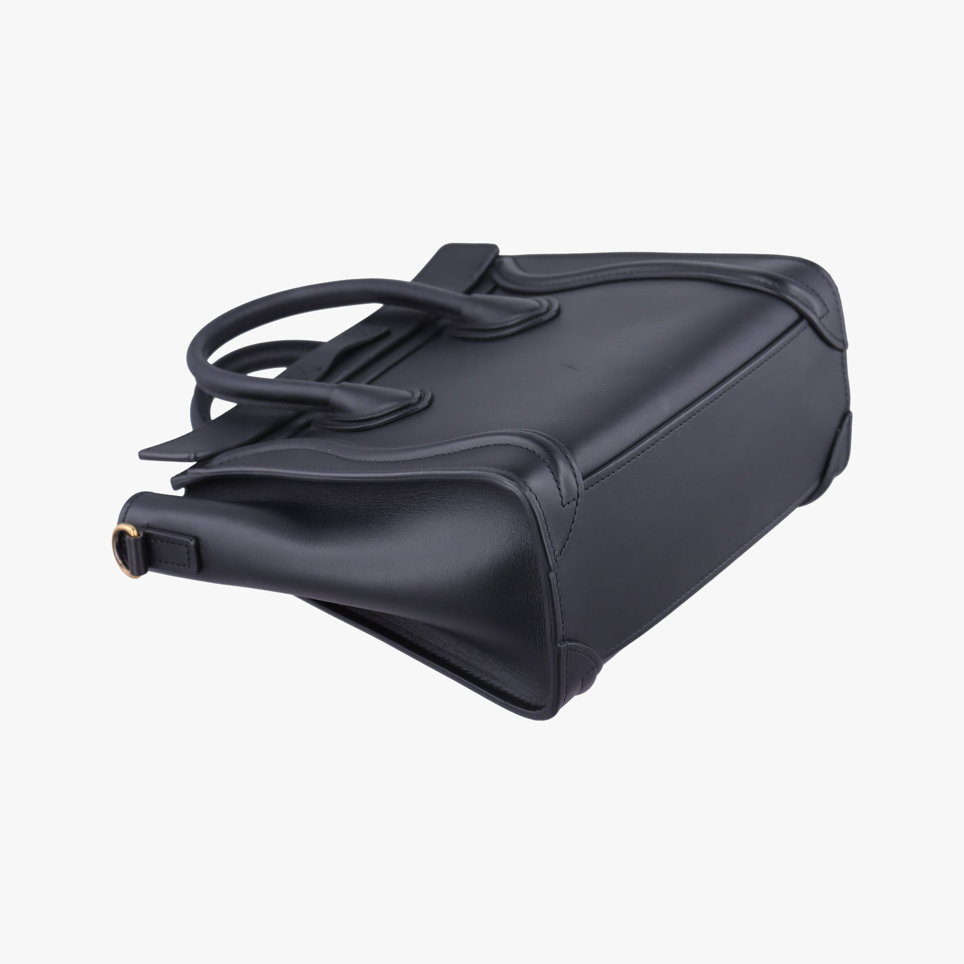 luggage nano shopper Black Leather U-AT-0242 U-CU-0262ラゲージナノショッパー ブラック レザー U-AT-0242 U-CU-0262