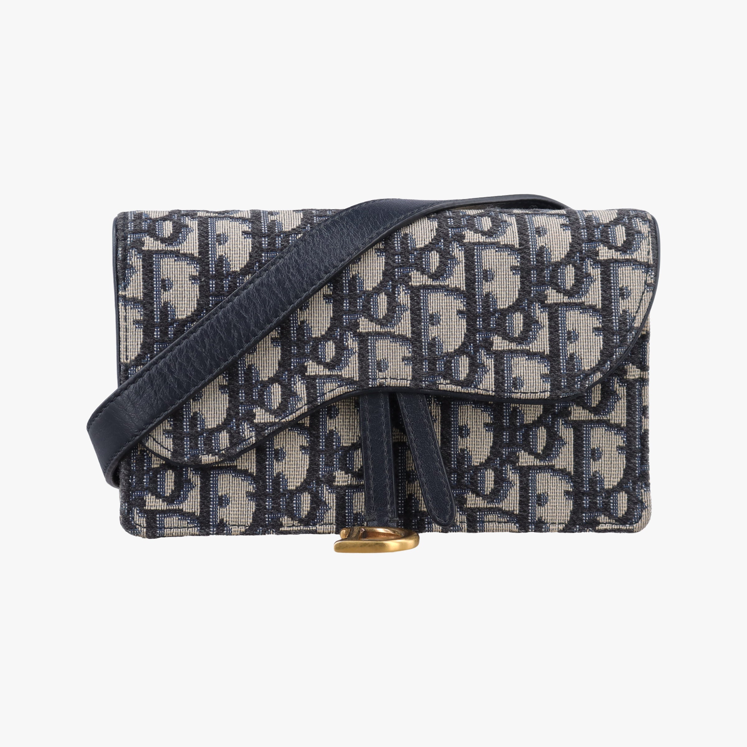 Saddle Navy×Gray jacquard 19-MA-0159サドル ネイビー×グレー ジャガード 19-MA-0159