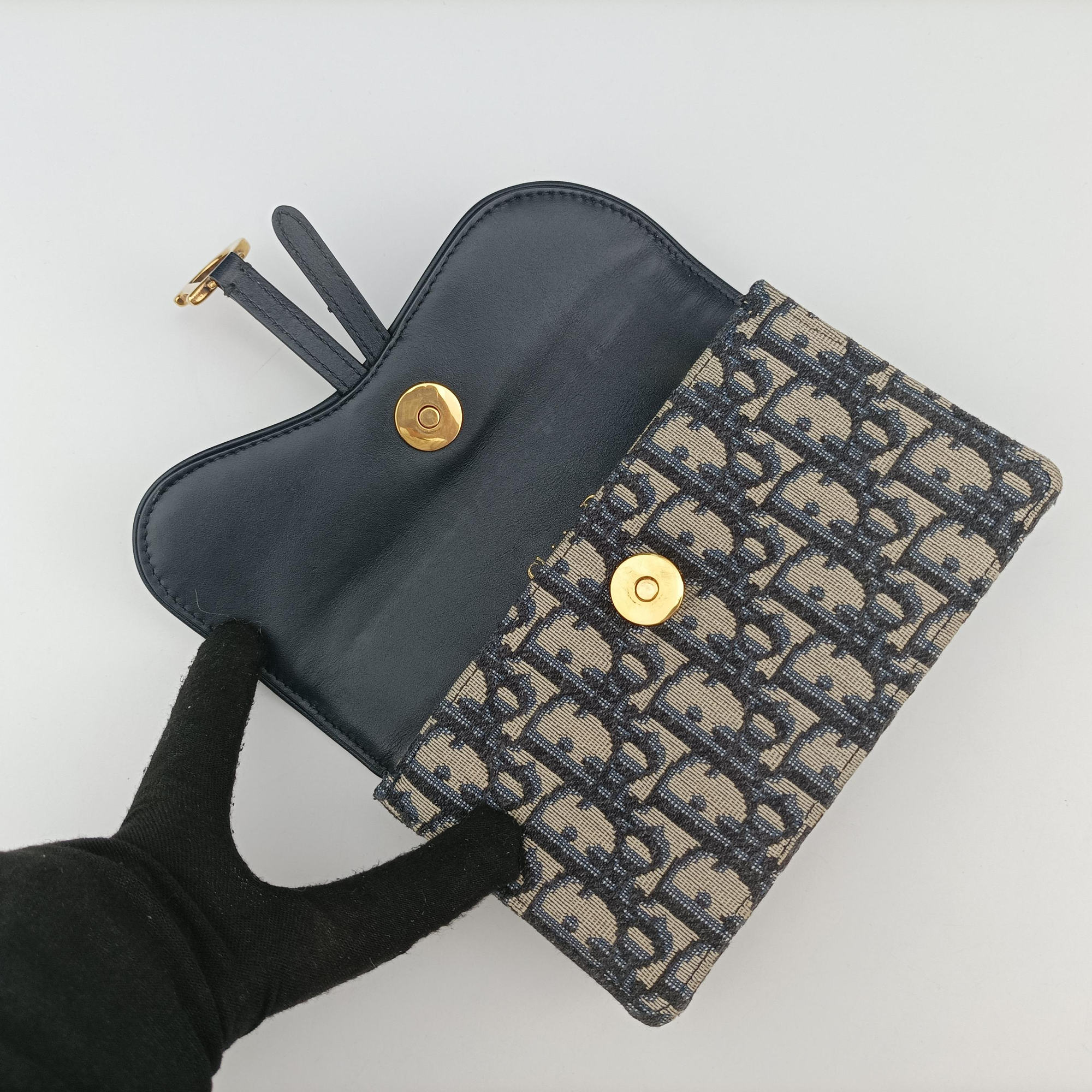 Saddle Navy×Gray jacquard 19-MA-0159サドル ネイビー×グレー ジャガード 19-MA-0159