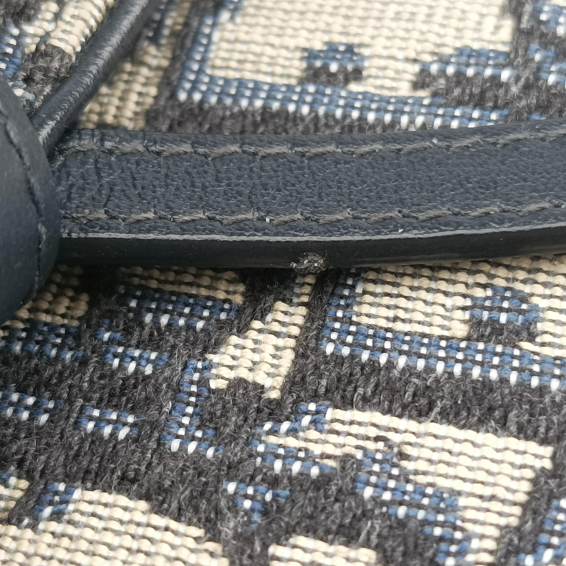 Saddle Navy×Gray jacquard 19-MA-0159サドル ネイビー×グレー ジャガード 19-MA-0159