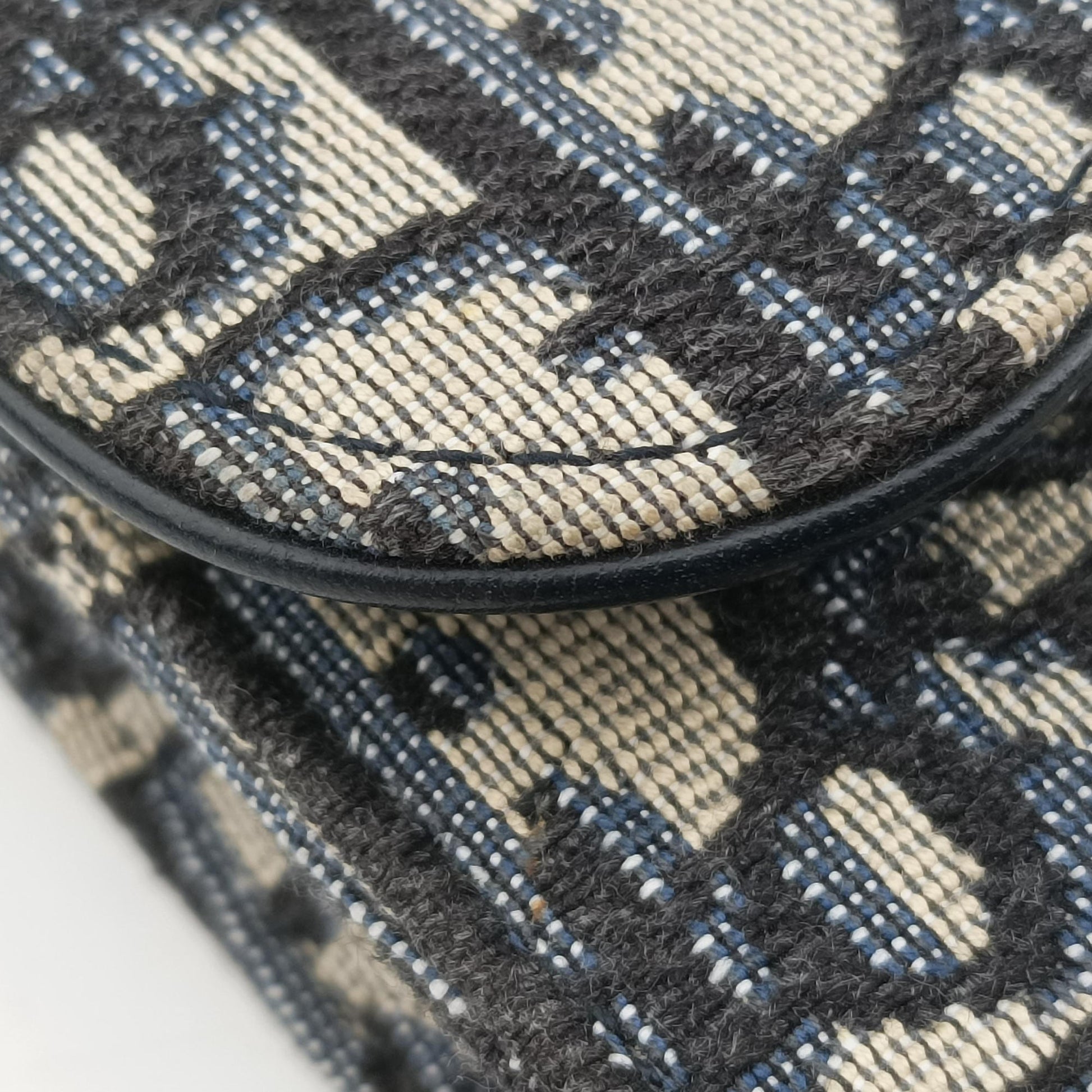 Saddle Navy×Gray jacquard 19-MA-0159サドル ネイビー×グレー ジャガード 19-MA-0159