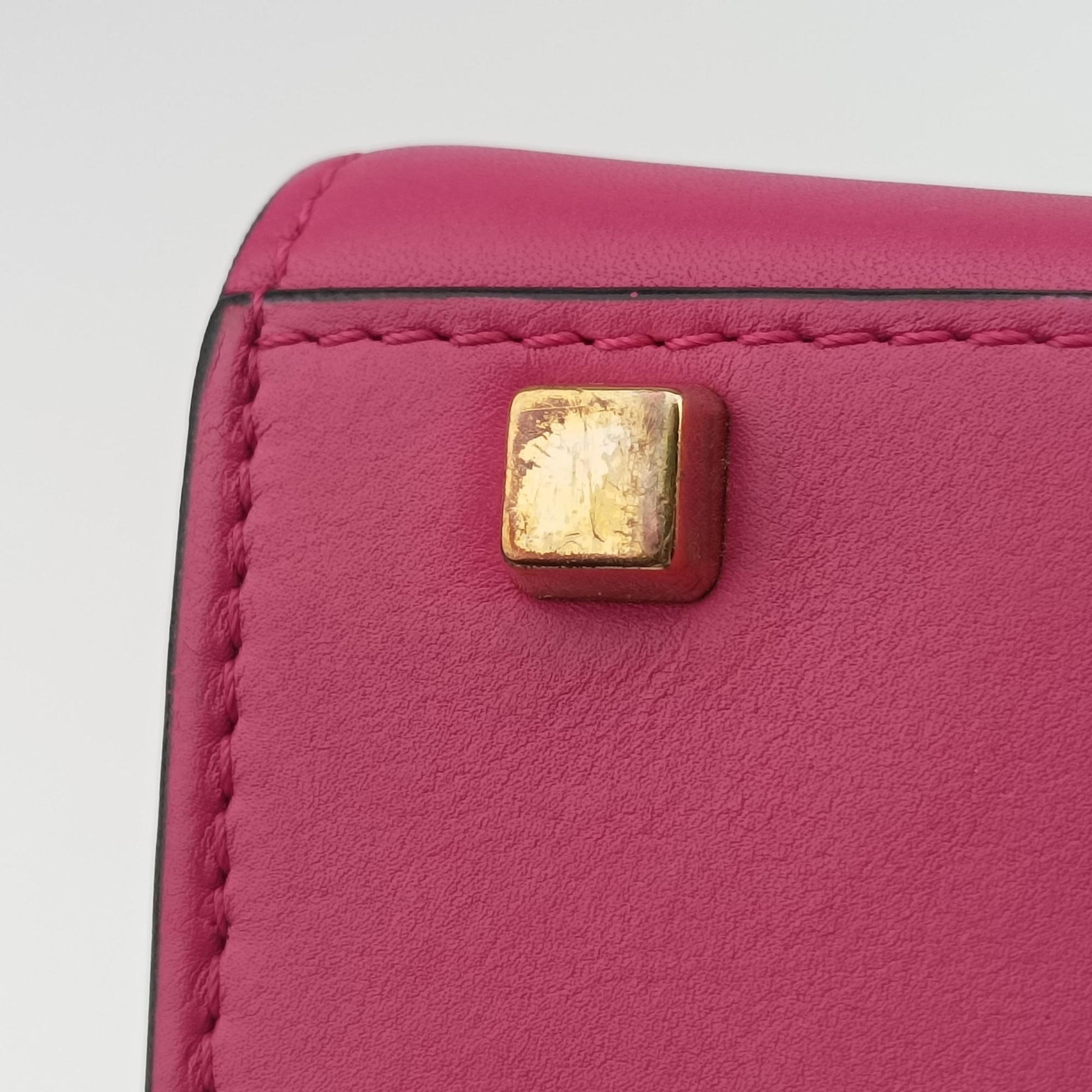 Iside Rose Leather N 443666イジィデ ローズ レッド レザー N 443666