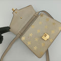 Sylvie White×black×red Leather 470270 B029644716シルヴィ ホワイト×ブラック×レッド レザー 470270 B029644716