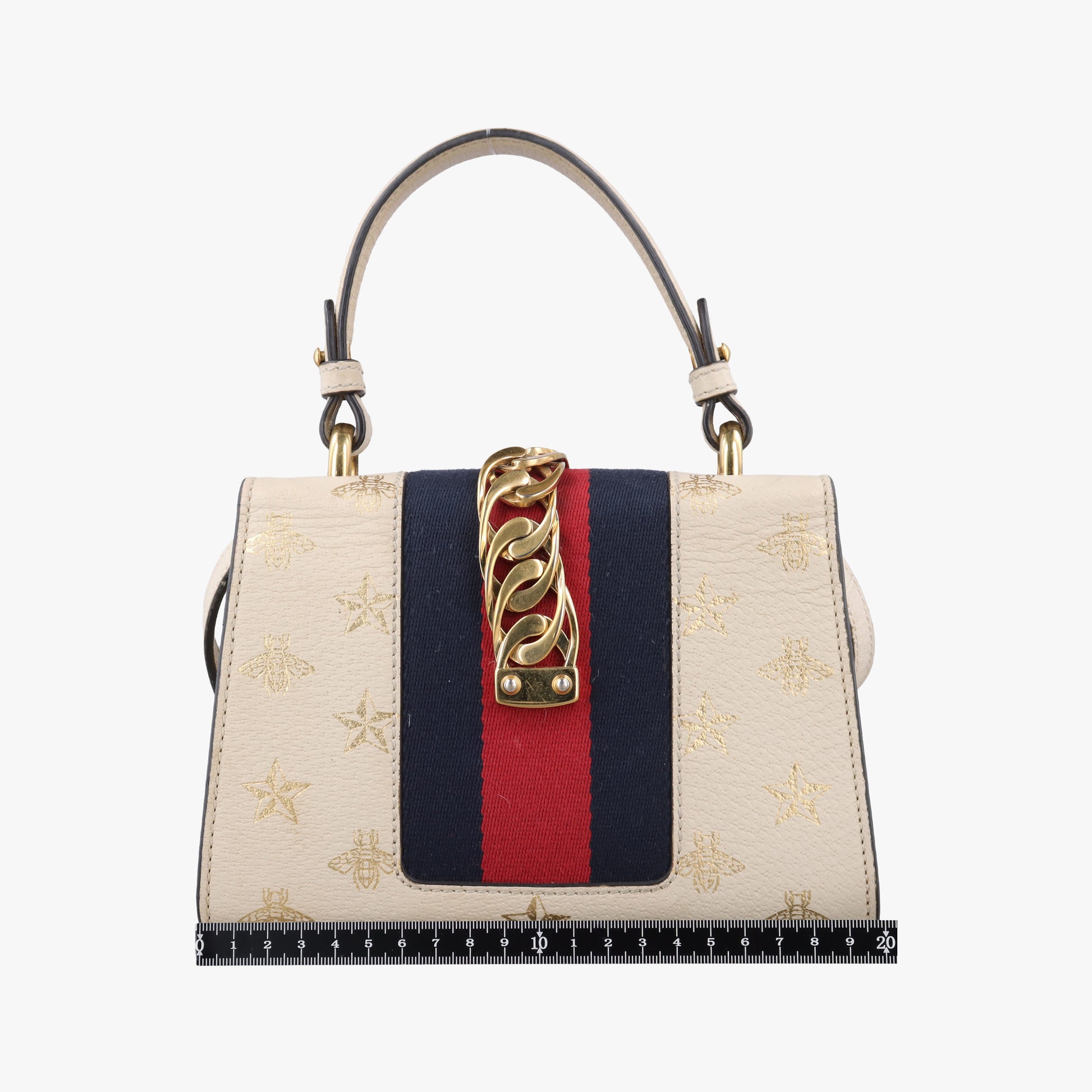 Sylvie White×black×red Leather 470270 B029644716シルヴィ ホワイト×ブラック×レッド レザー 470270 B029644716