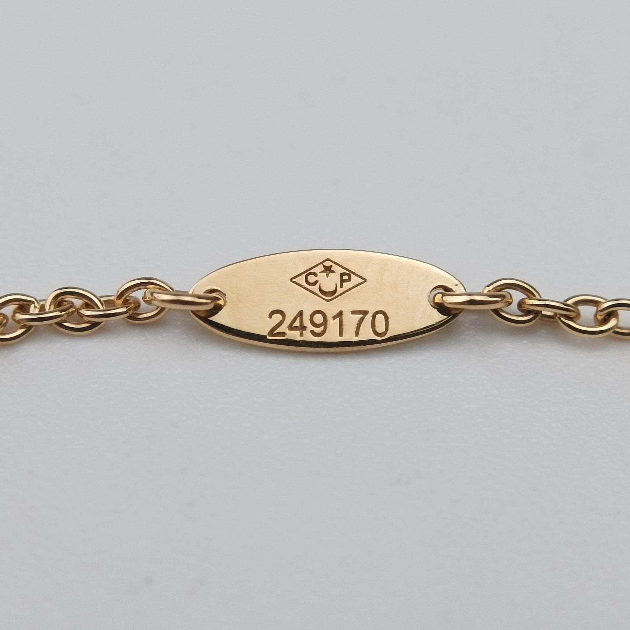 Rose des Vents medallion　 Yellow gold AU750 249170ローズデヴァン メダリオン イエローゴールド AU750 249170