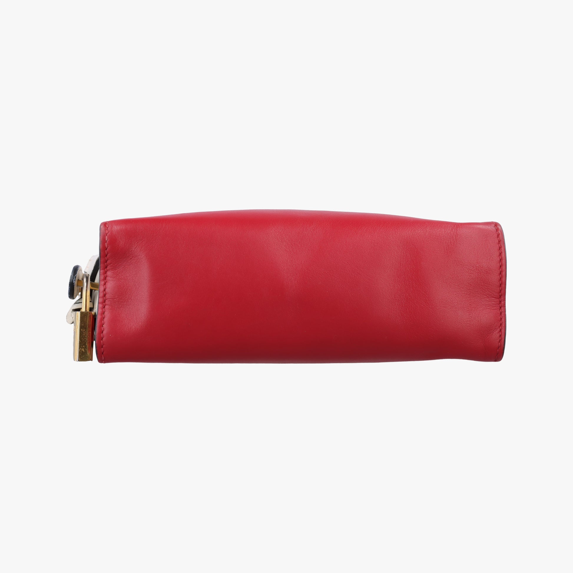 lip print Esplanade Red×white Leather 1BH043 117 Gリッププリント エスプラナード レッド×ホワイト レザー 1BH043 117 G