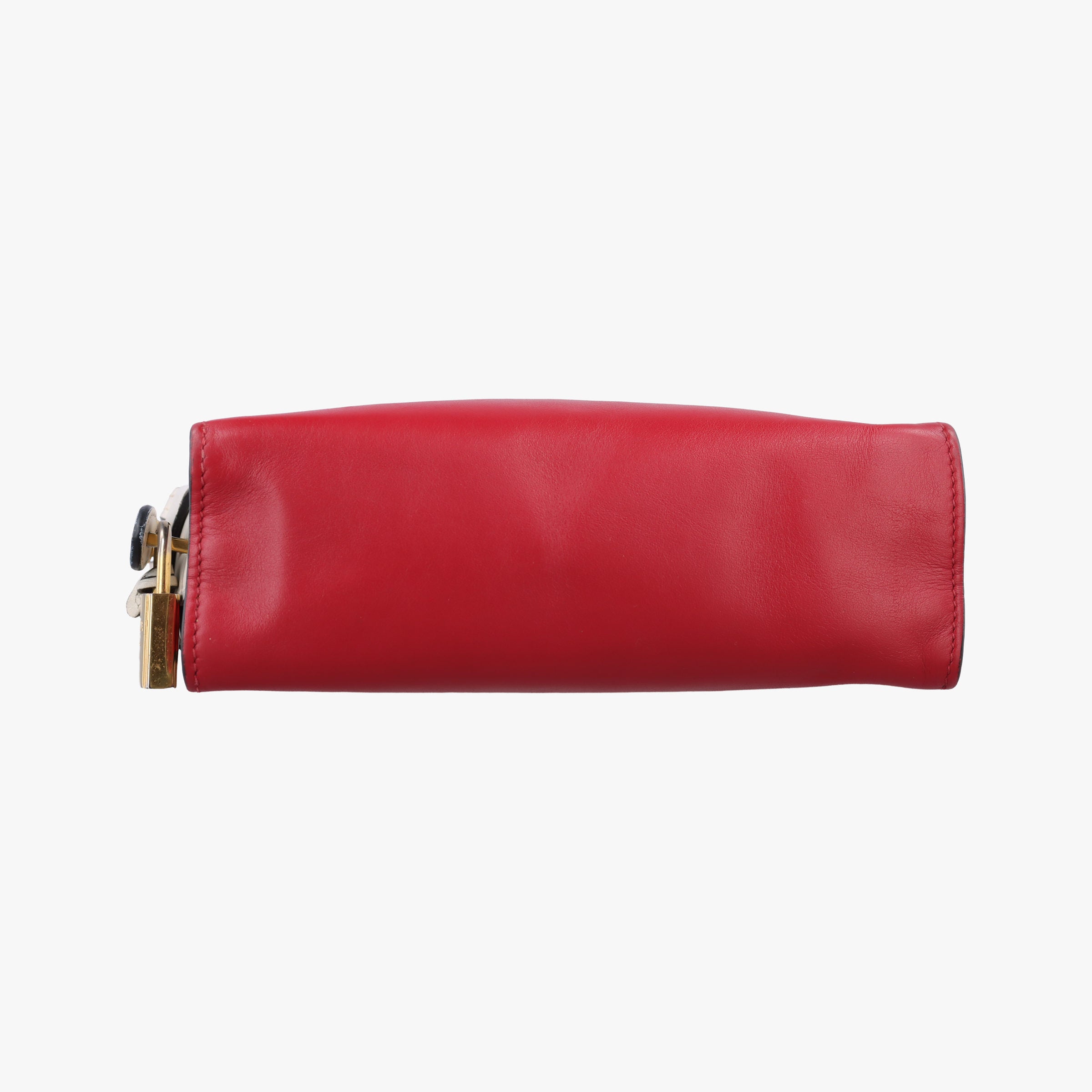 lip print Esplanade Red×white Leather 1BH043 117 Gリッププリント エスプラナード レッド×ホワイト レザー 1BH043 117 G