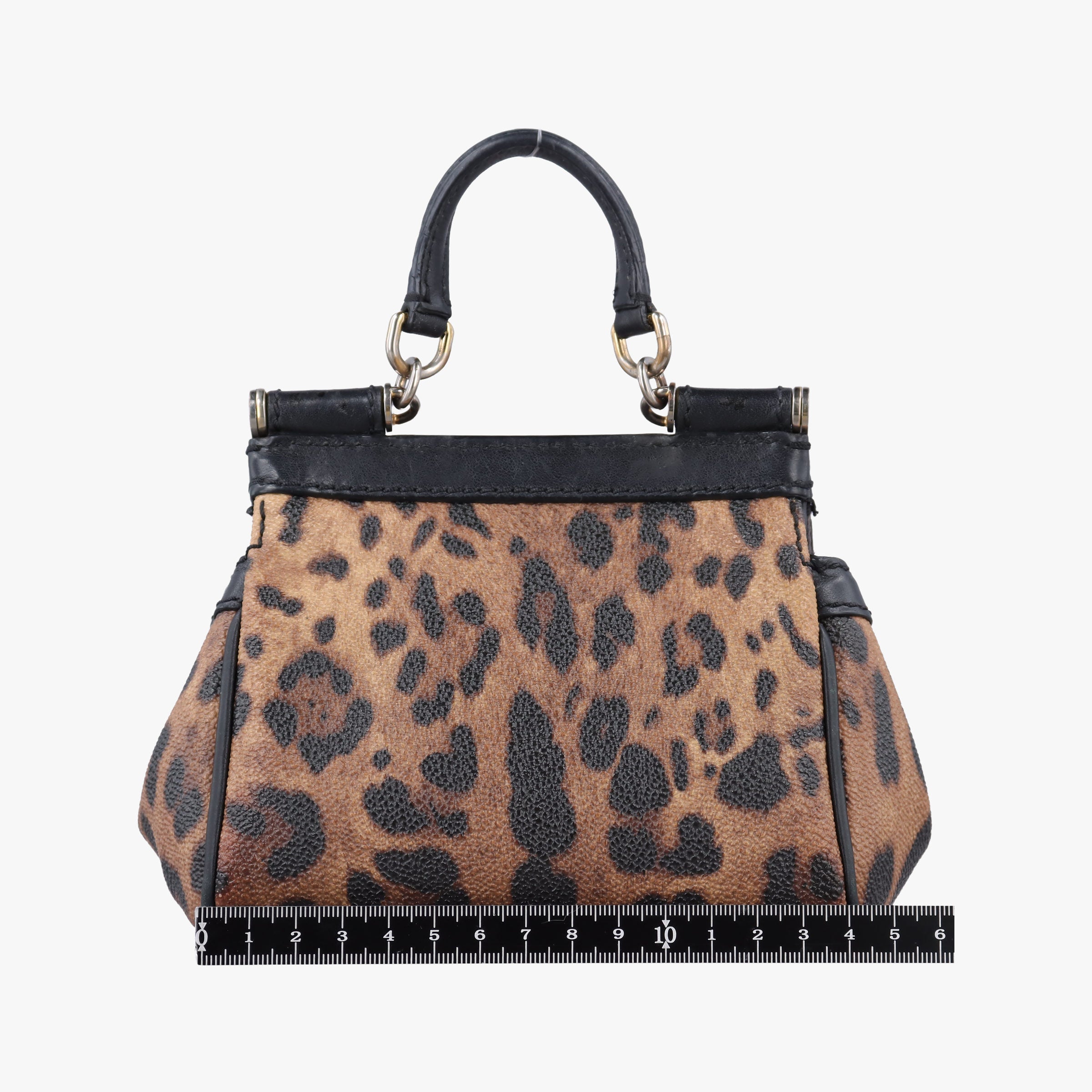 SICILY Leopard Multicolour PVC coated canvas シシリー レオパード マルチカラー PVCコーティングキャンバス 