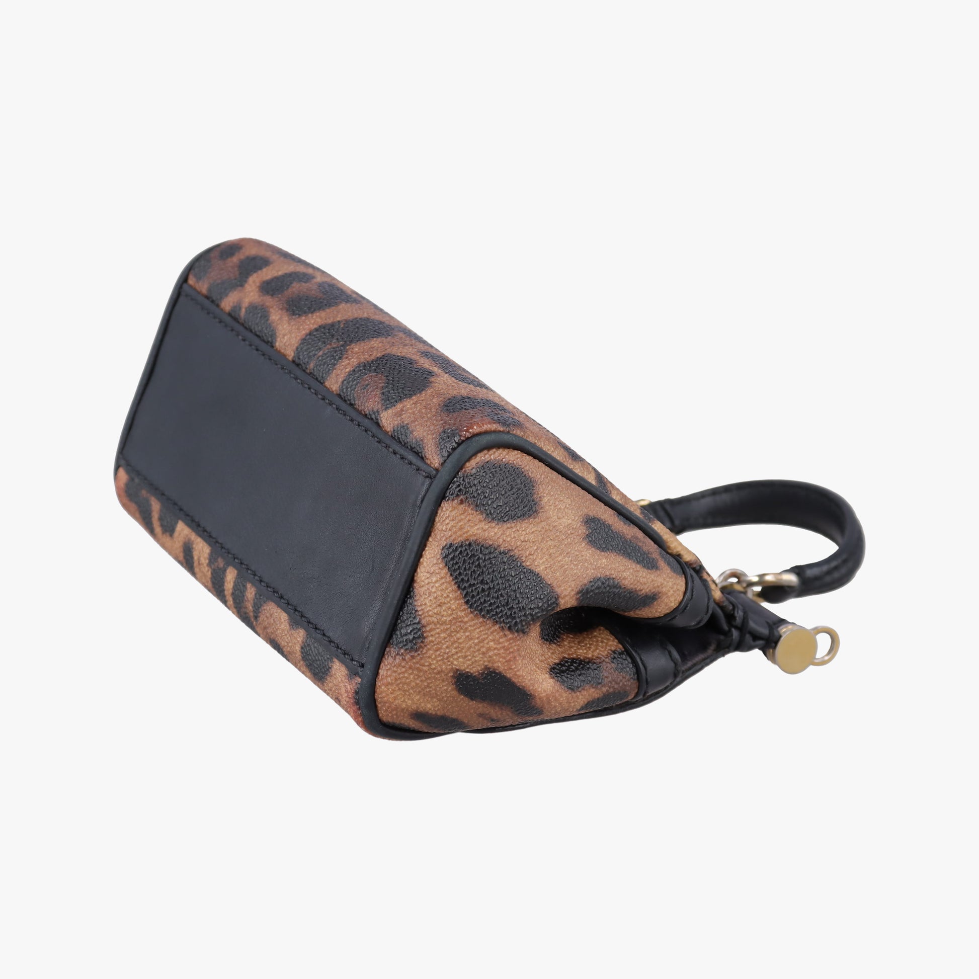 SICILY Leopard Multicolour PVC coated canvas シシリー レオパード マルチカラー PVCコーティングキャンバス 