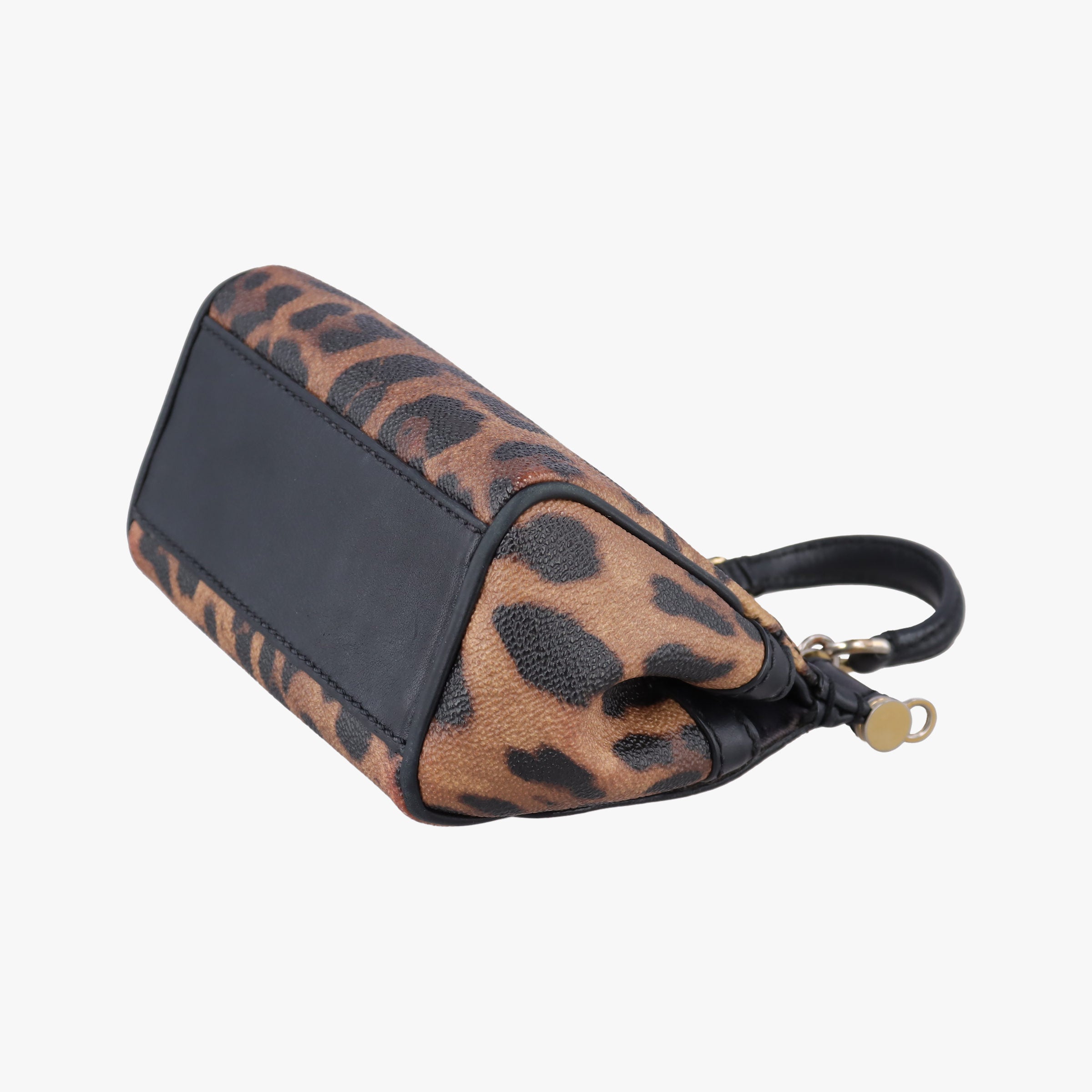 SICILY Leopard Multicolour PVC coated canvas シシリー レオパード マルチカラー PVCコーティングキャンバス 