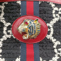 Rajah Black × Red × Multi Tweed × Leather 537219 G030589910ラジャ ブラック×レッド×マルチ ツイード×レザー 537219 G030589910